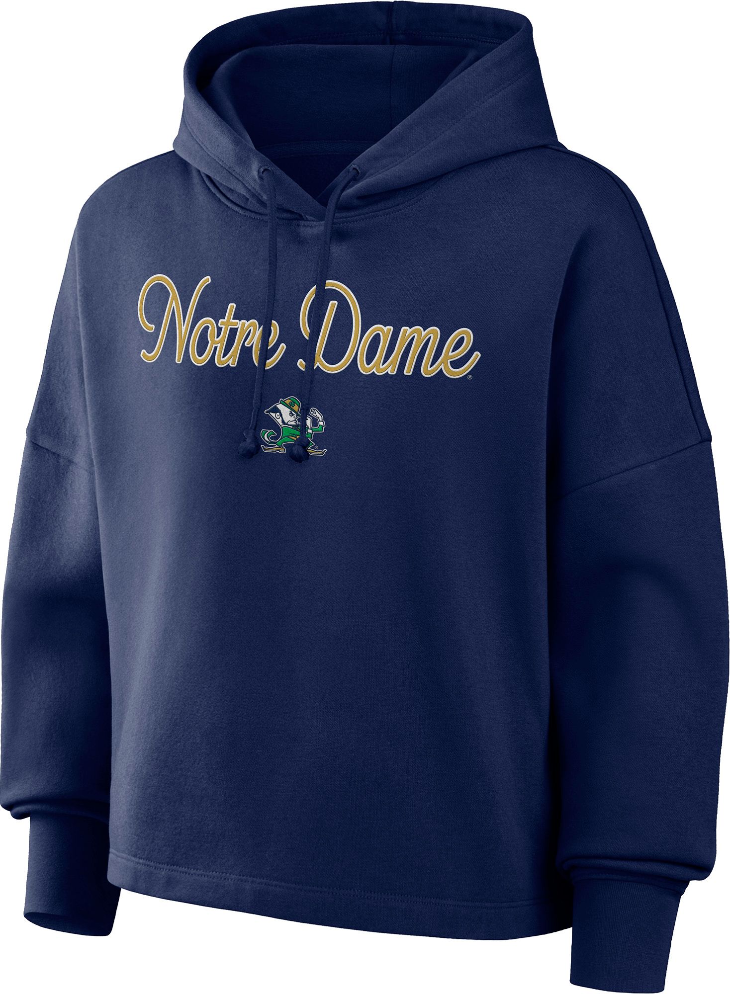 NCAA Women's Notre Dame Fighting Irish Athletic Navy Hoodie