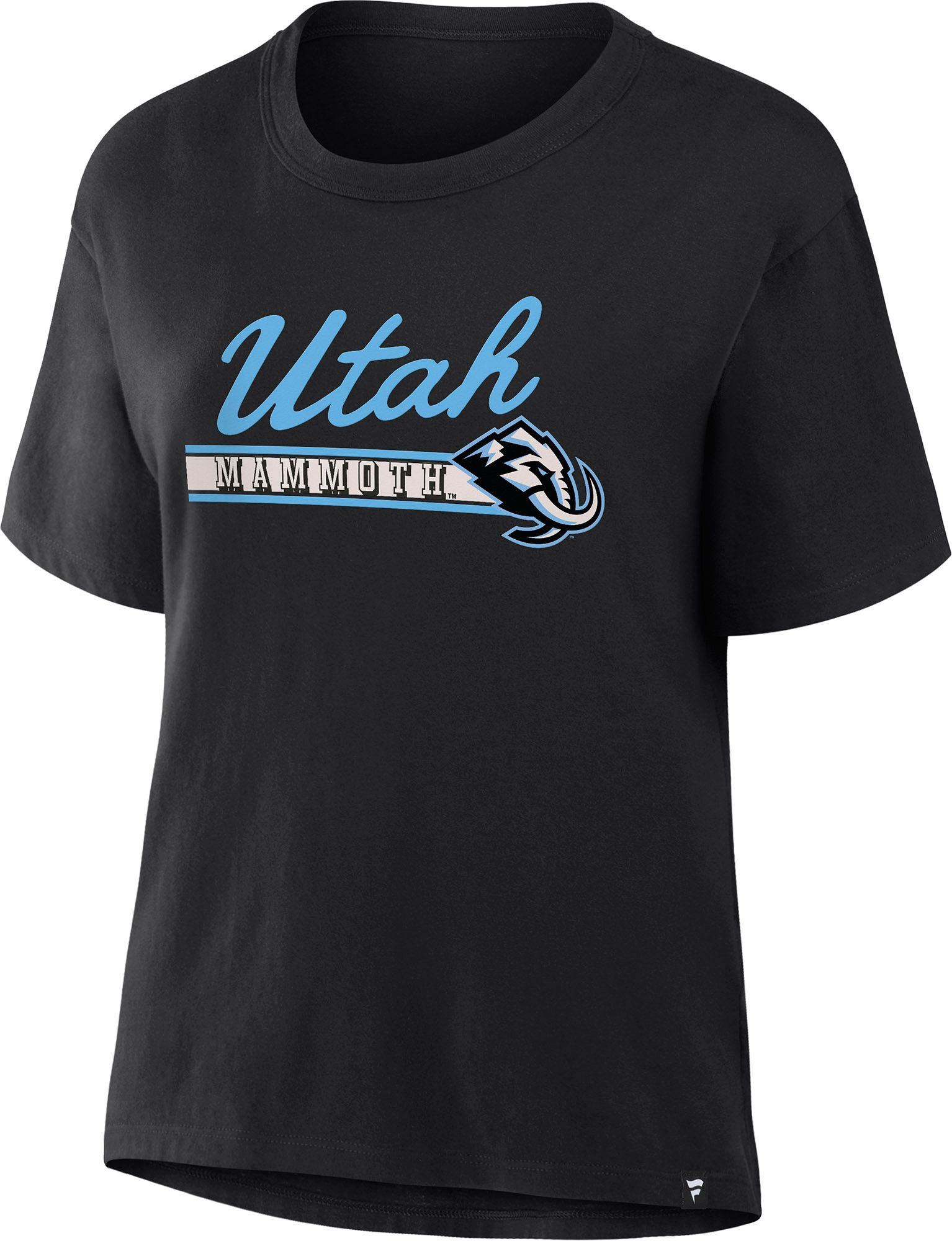 NHL Women's Utah Mammoth Black Legacy Short Sleeve T-Shirt