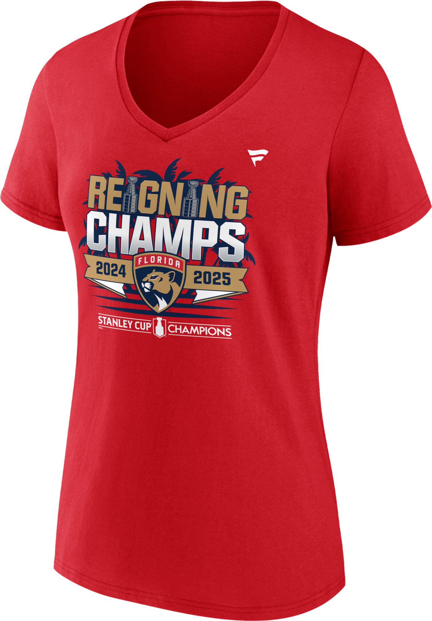 NHL Women's Florida Panthers 2025 Stanley Cup Champions Parade T-Shirt