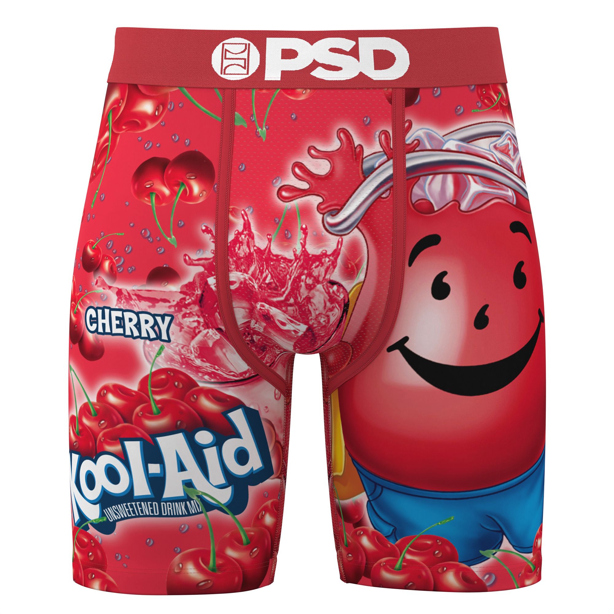 PSD Underwear Men's Kool-Aid Cherry Boxer Briefs