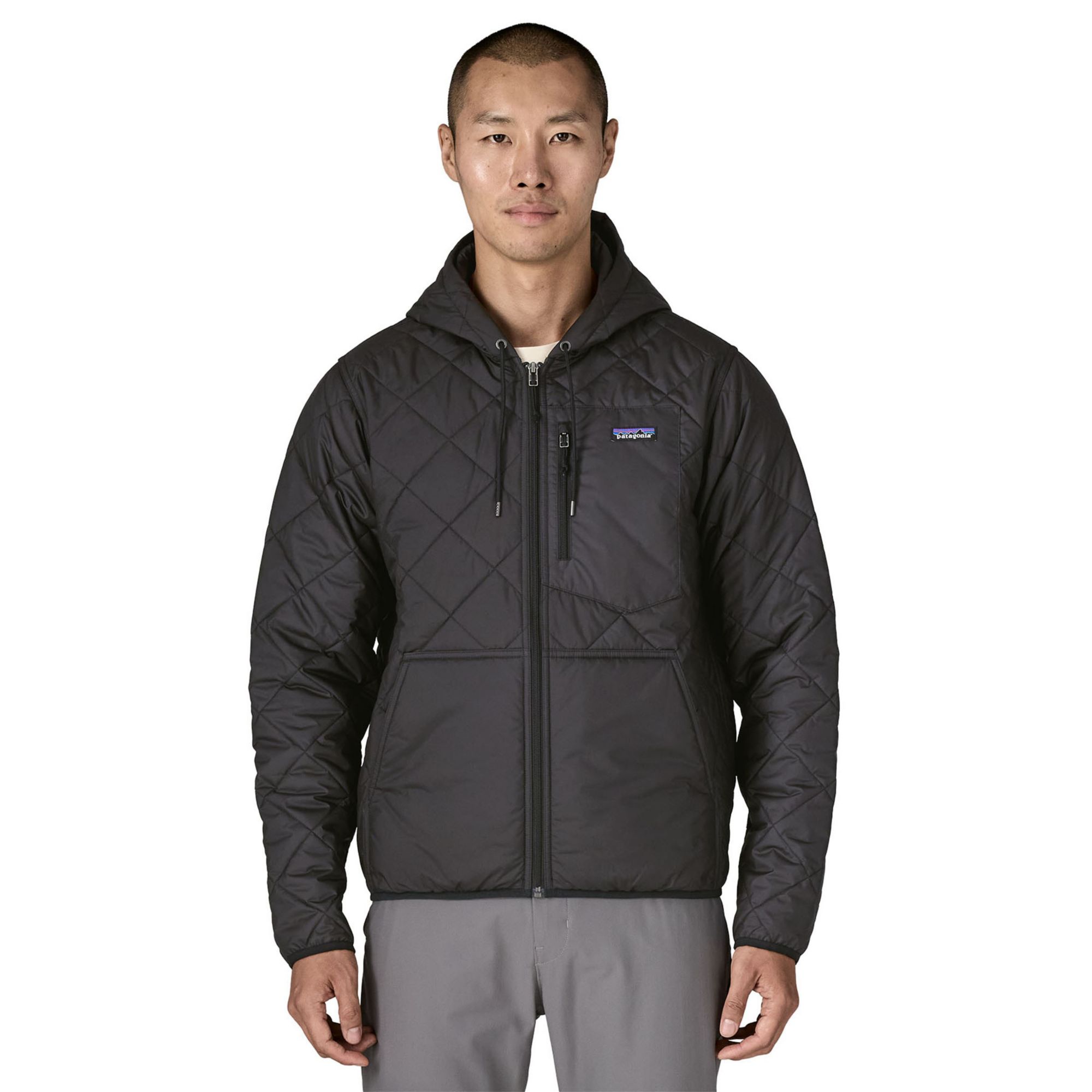 Patagonia Men's Diamond Quilted Bomber Hoodie