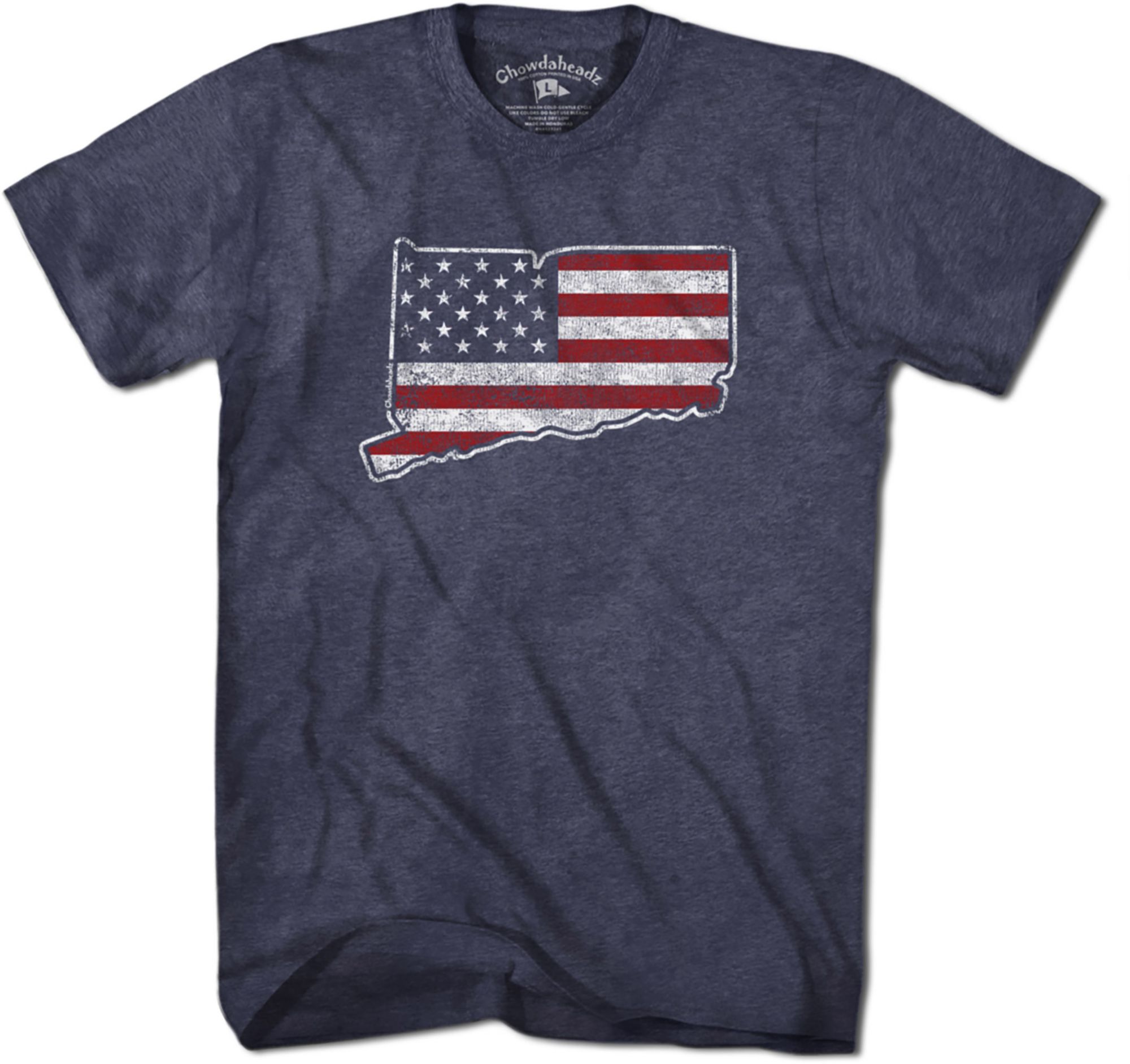 Chowdaheadz Men's Connecticut Blue T-Shirt