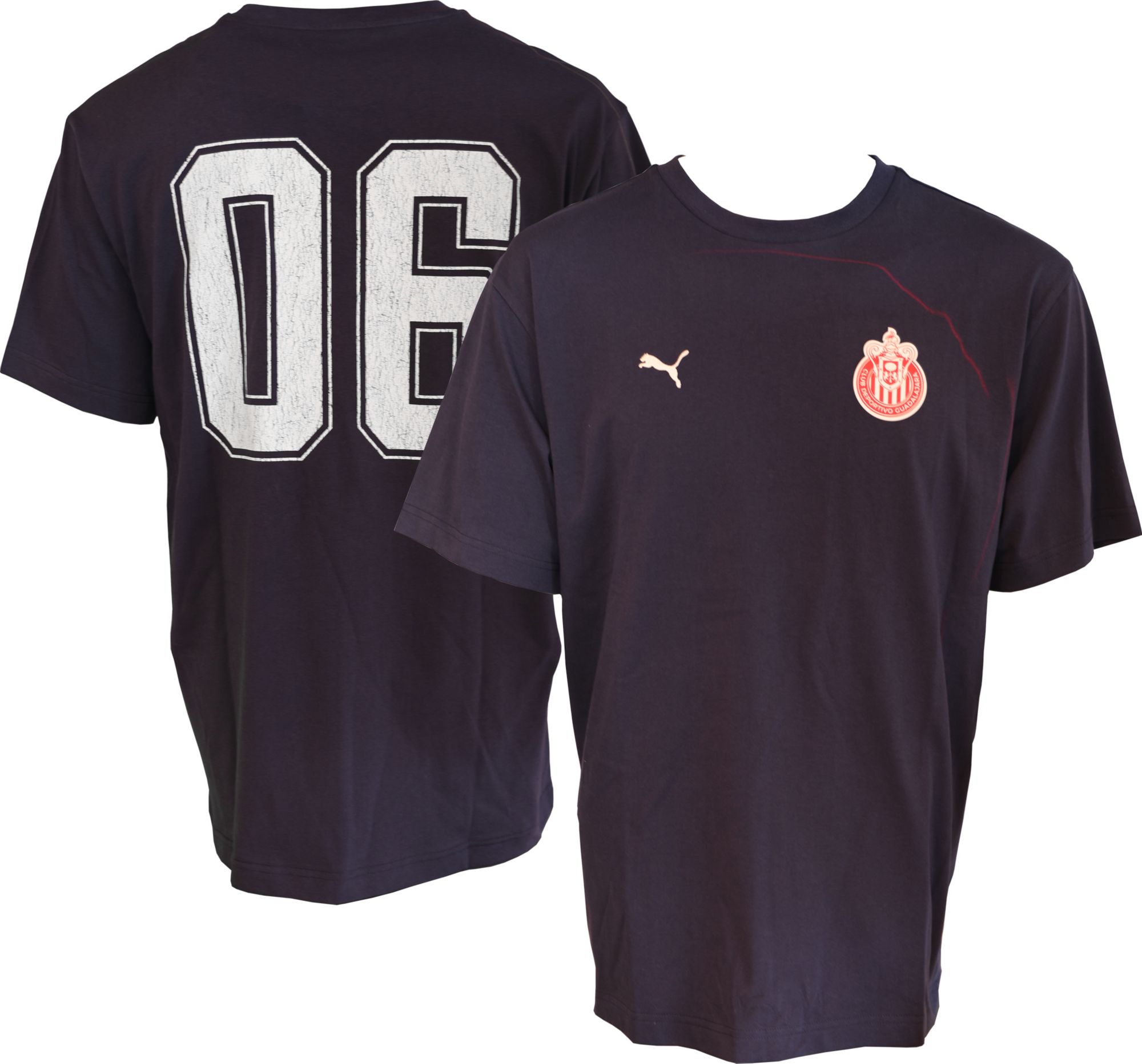 PUMA Adult Chivas Guadalajara Navy Lifestyle Graphic Away Jersey