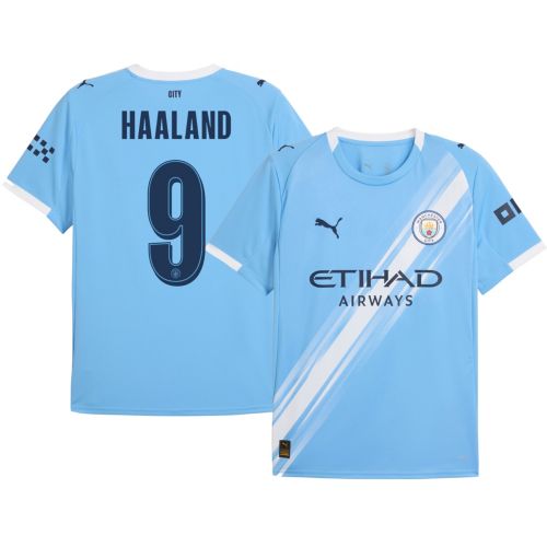 PUMA Adult Manchester City Erling Haaland #9 2025-26 Home
