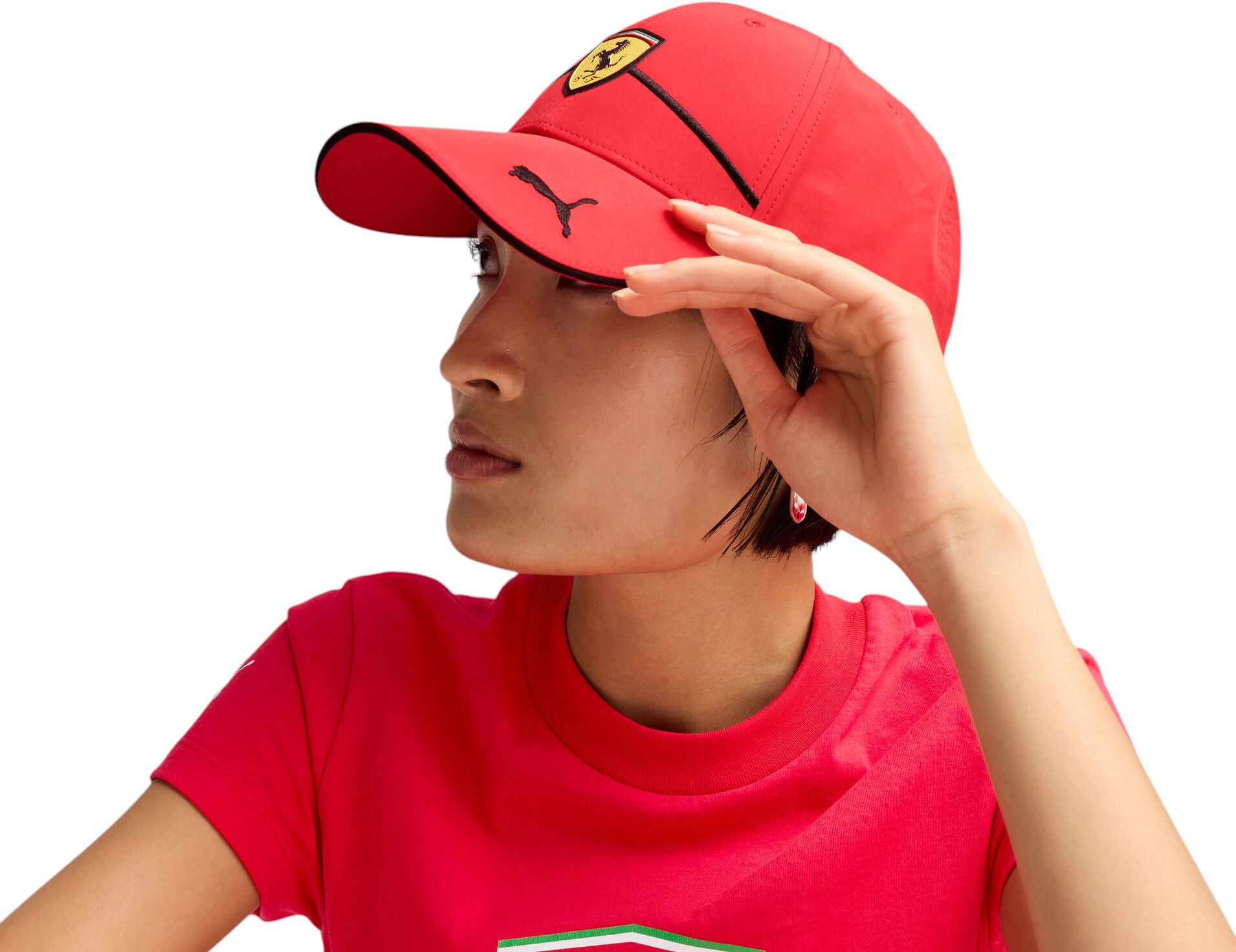 PUMA Adult F1 Ferrari Red Baseball Adjustable Hat
