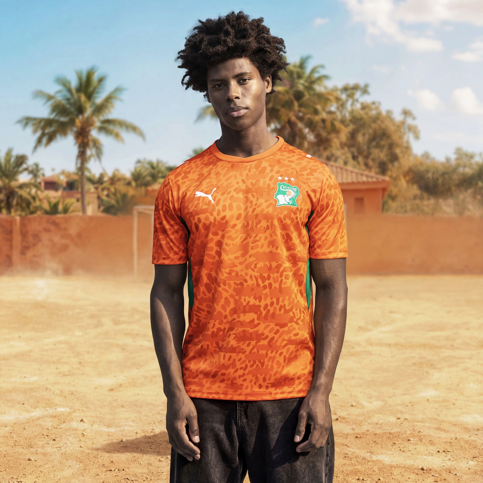PUMA Adult Ivory Coast 2026 Home Replica Jersey