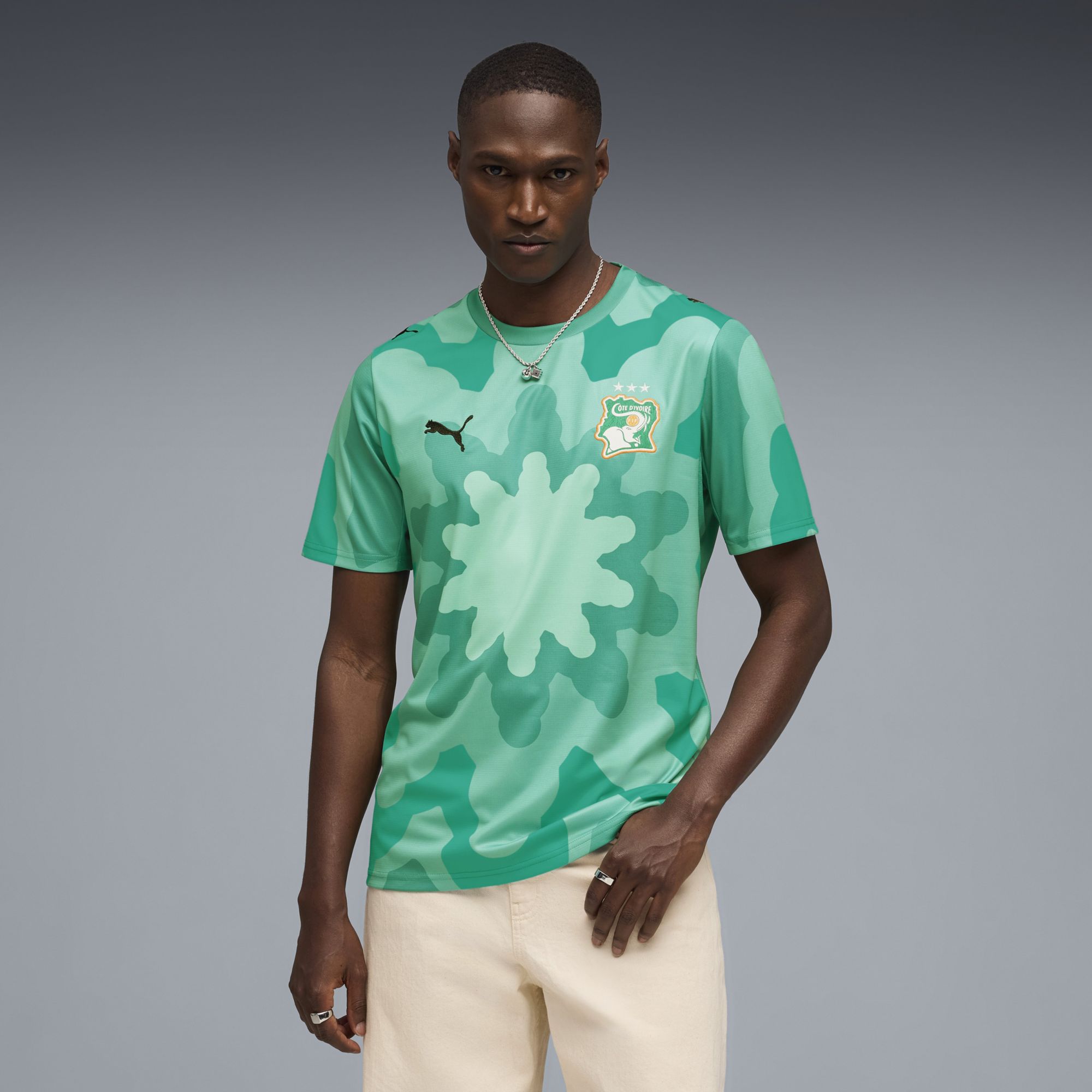 PUMA Adult Ivory Coast X Salehe Bembury 2026 Goalkeeper Jersey