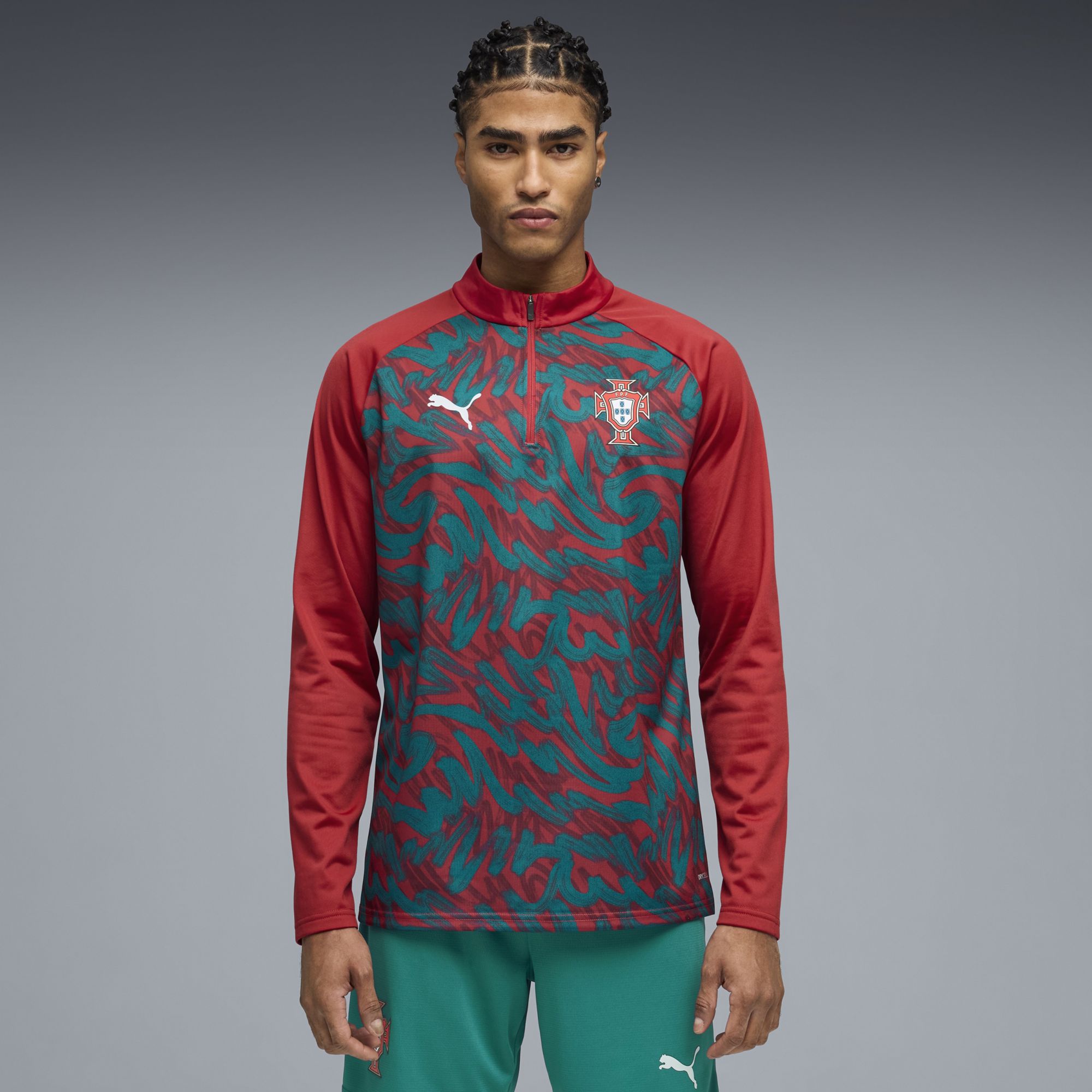 PUMA Men's Portugal 2026 Training Quarter-Zip Pullover