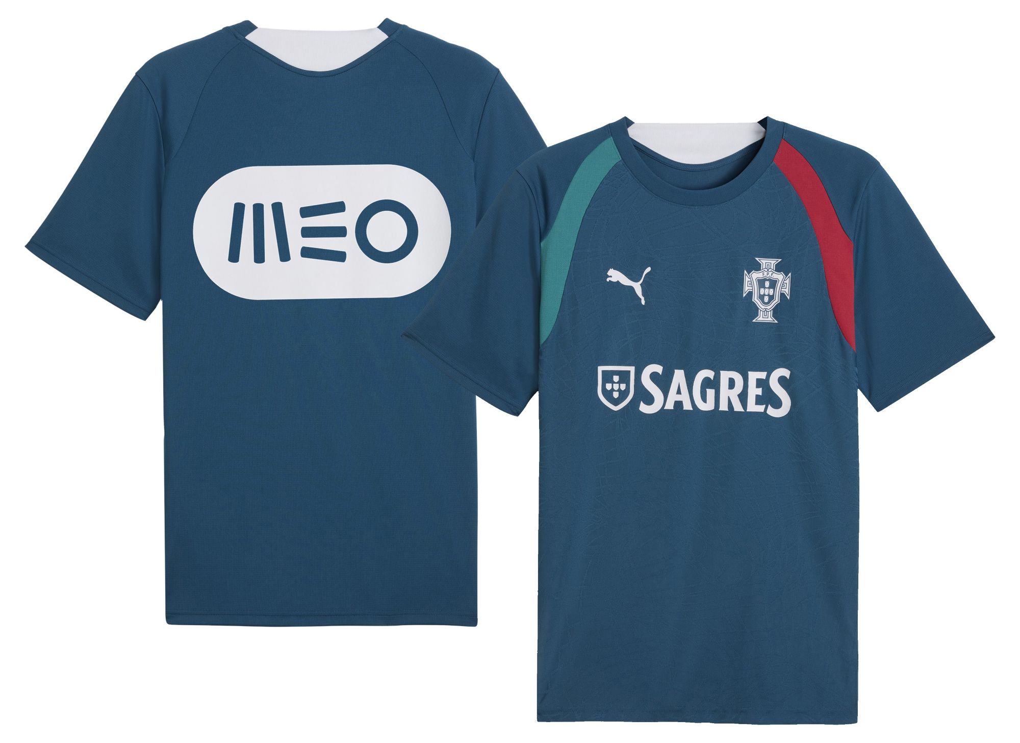 PUMA Adult Portugal Teal 2026 Home Training Jersey