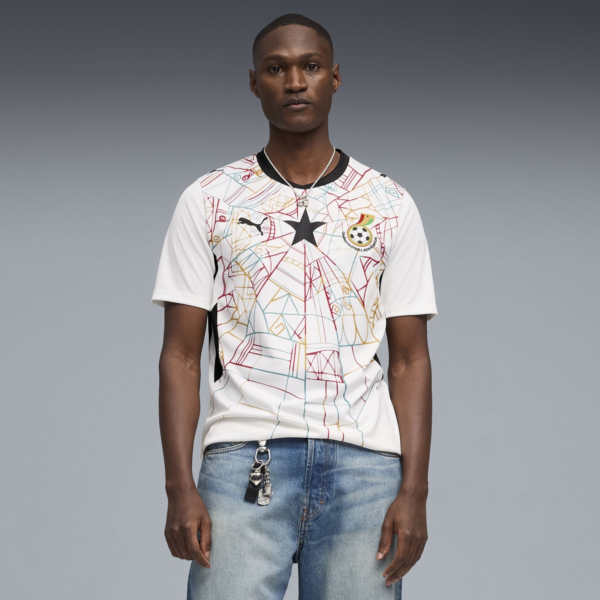 PUMA Adult Ghana 2026 Home Replica Jersey