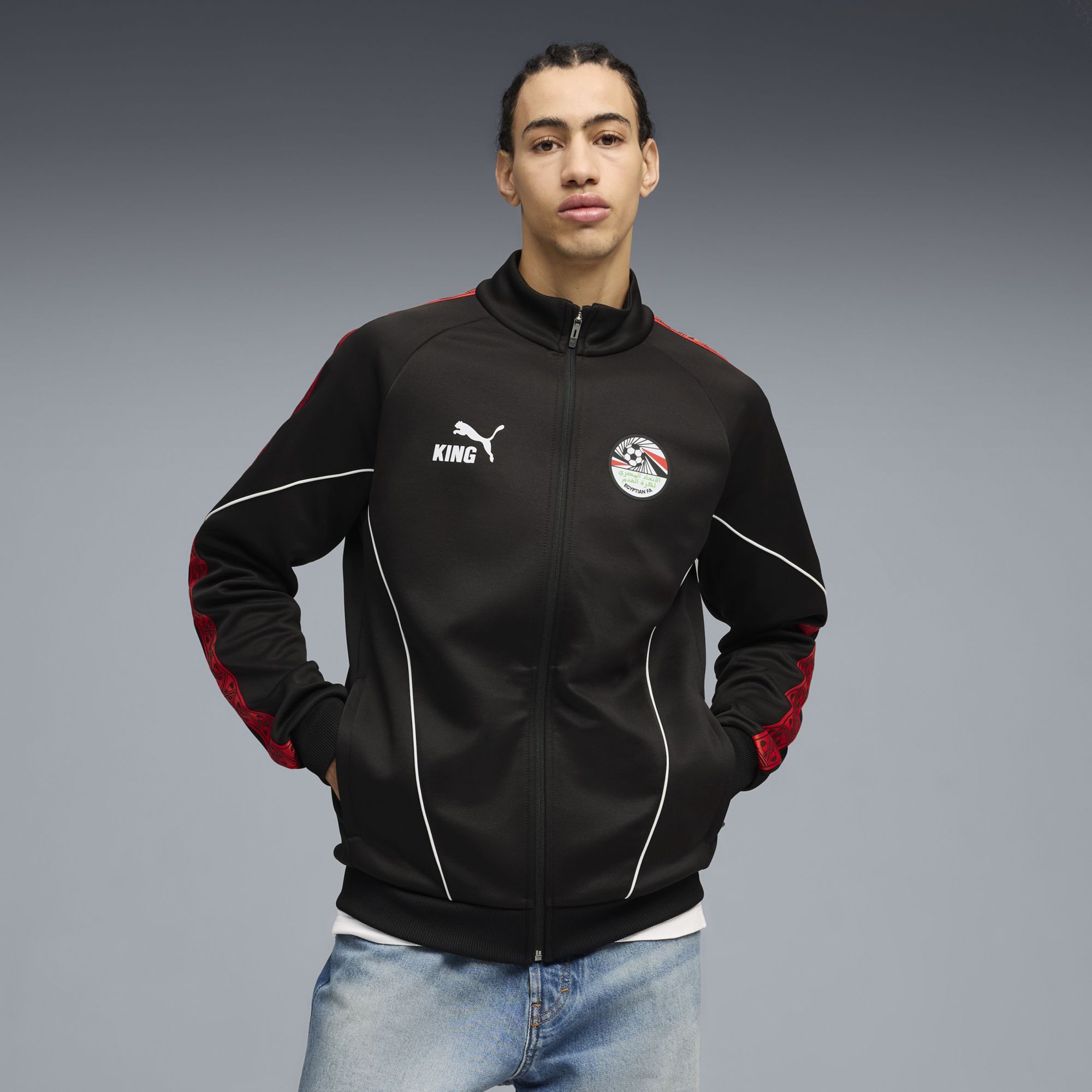 PUMA Adult Egypt 2026 Home KING Anthem Jacket
