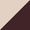 Beige/Maroon