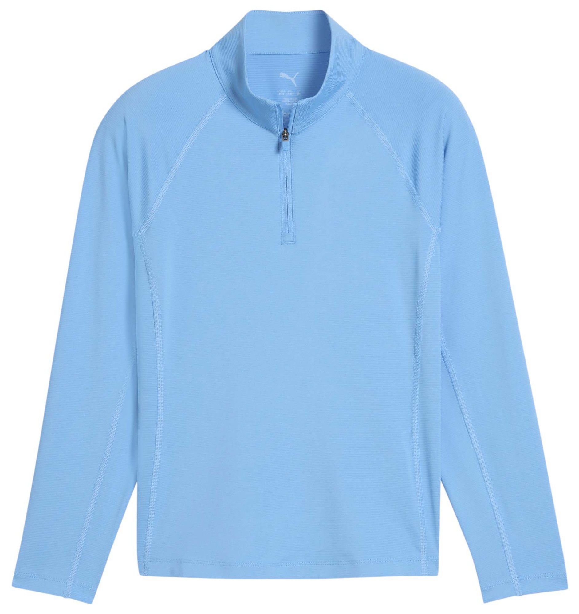 PUMA Girls' You-V Brrr Golf 1/4 Zip