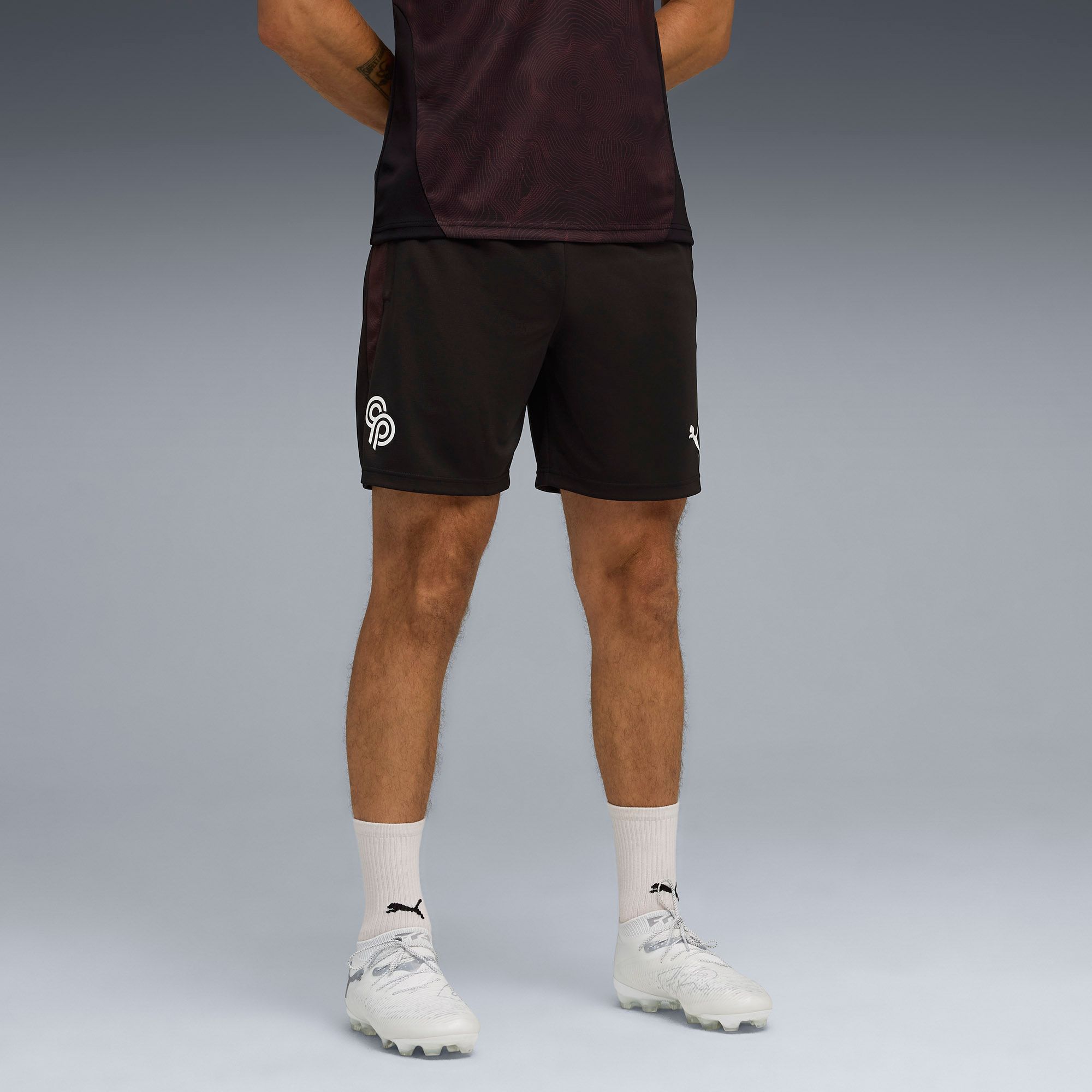 PUMA Men's Christian Pulisic Black Graphic Short