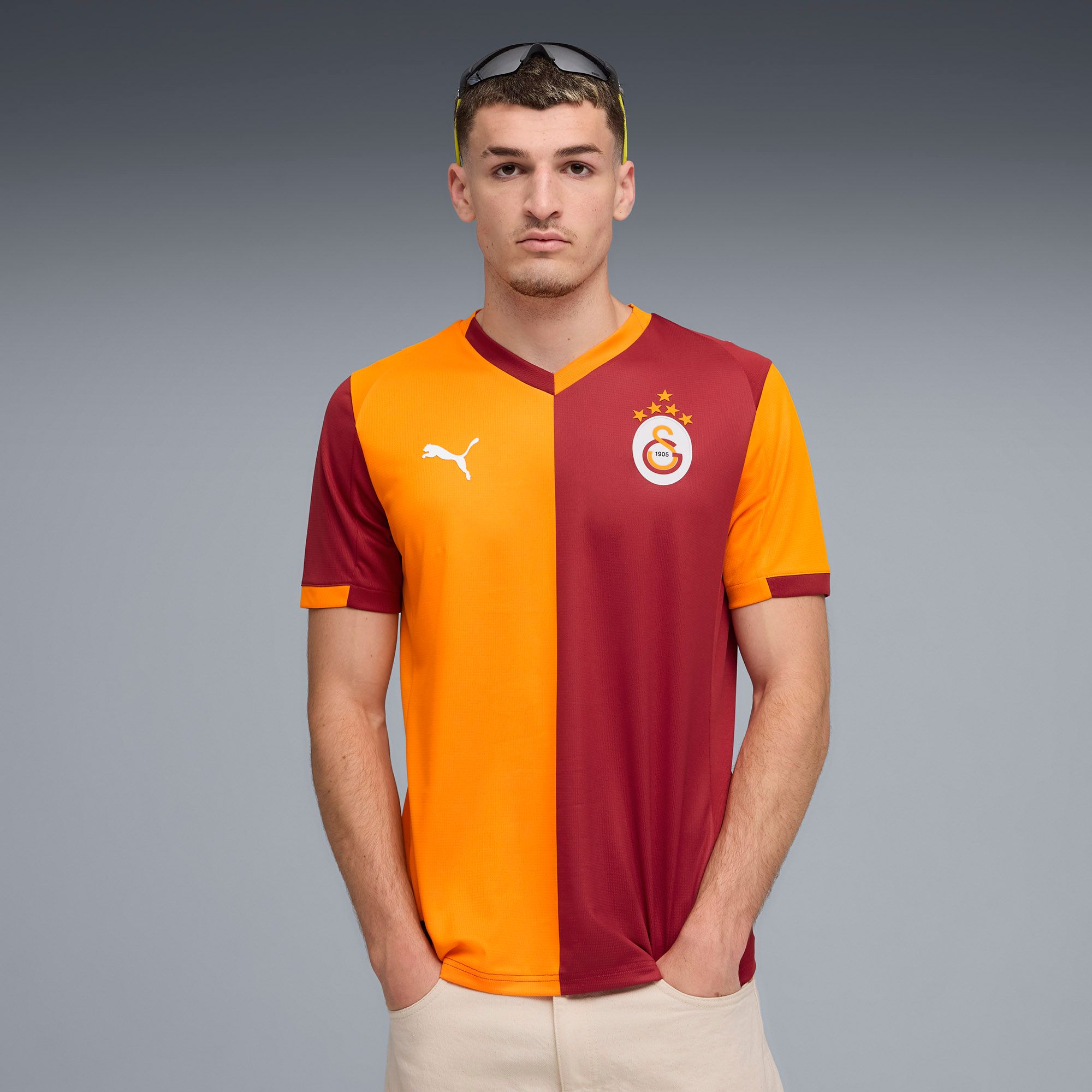 PUMA Men's Galatasaray S.K. Red Home Replica Jersey