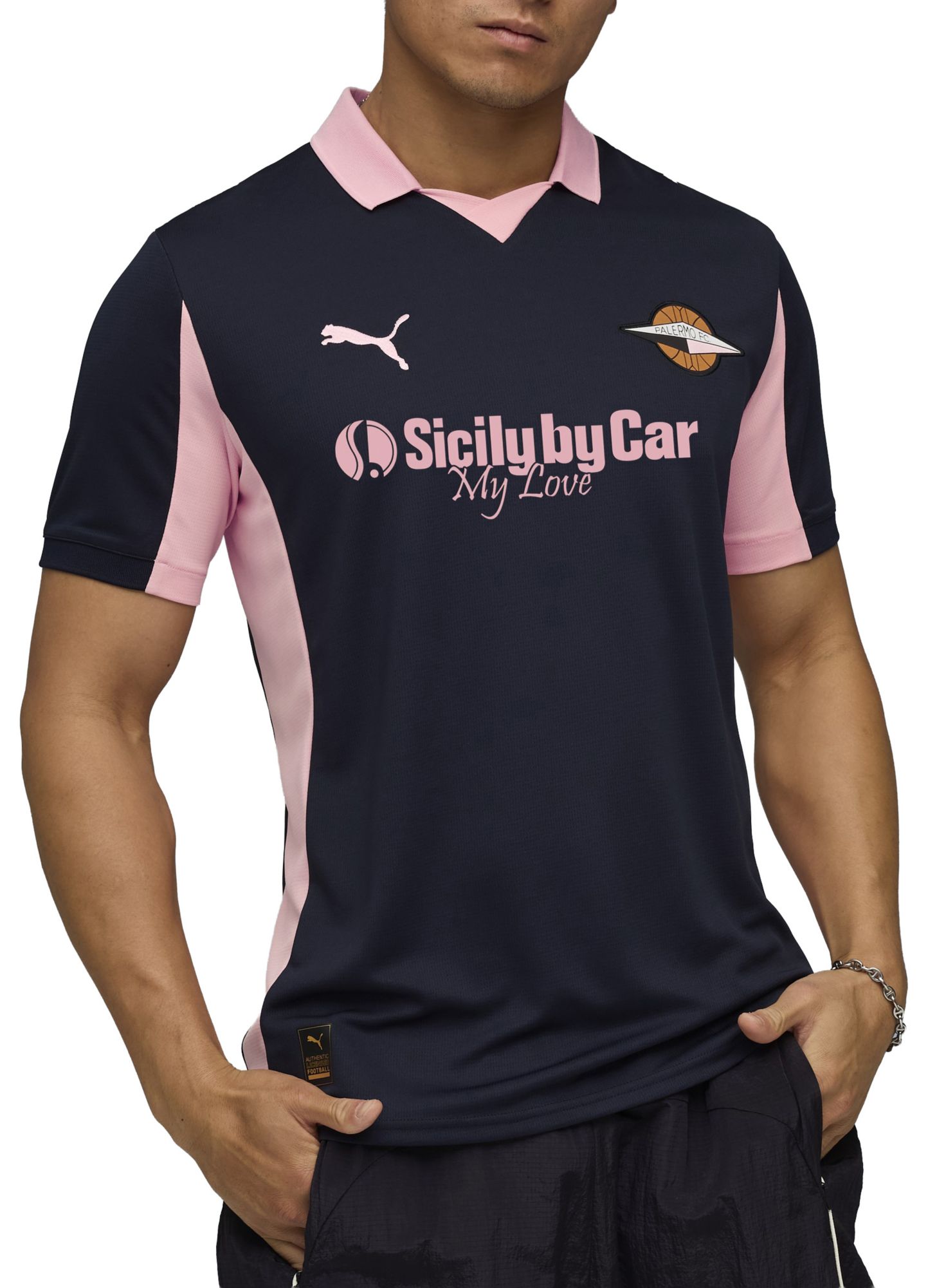 PUMA Men's Palermo Navy Replica Away Jersey