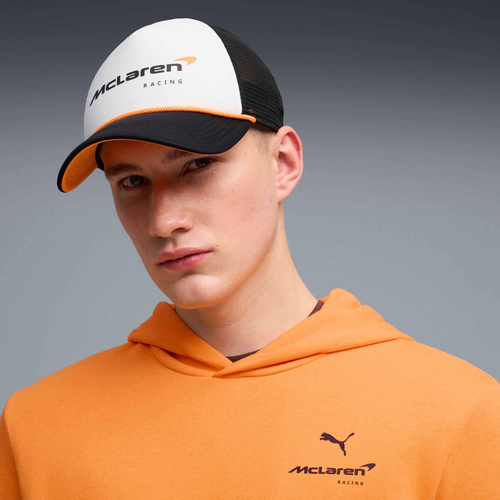 PUMA Men's F1 McLaren White Adjustable Trucker Hat