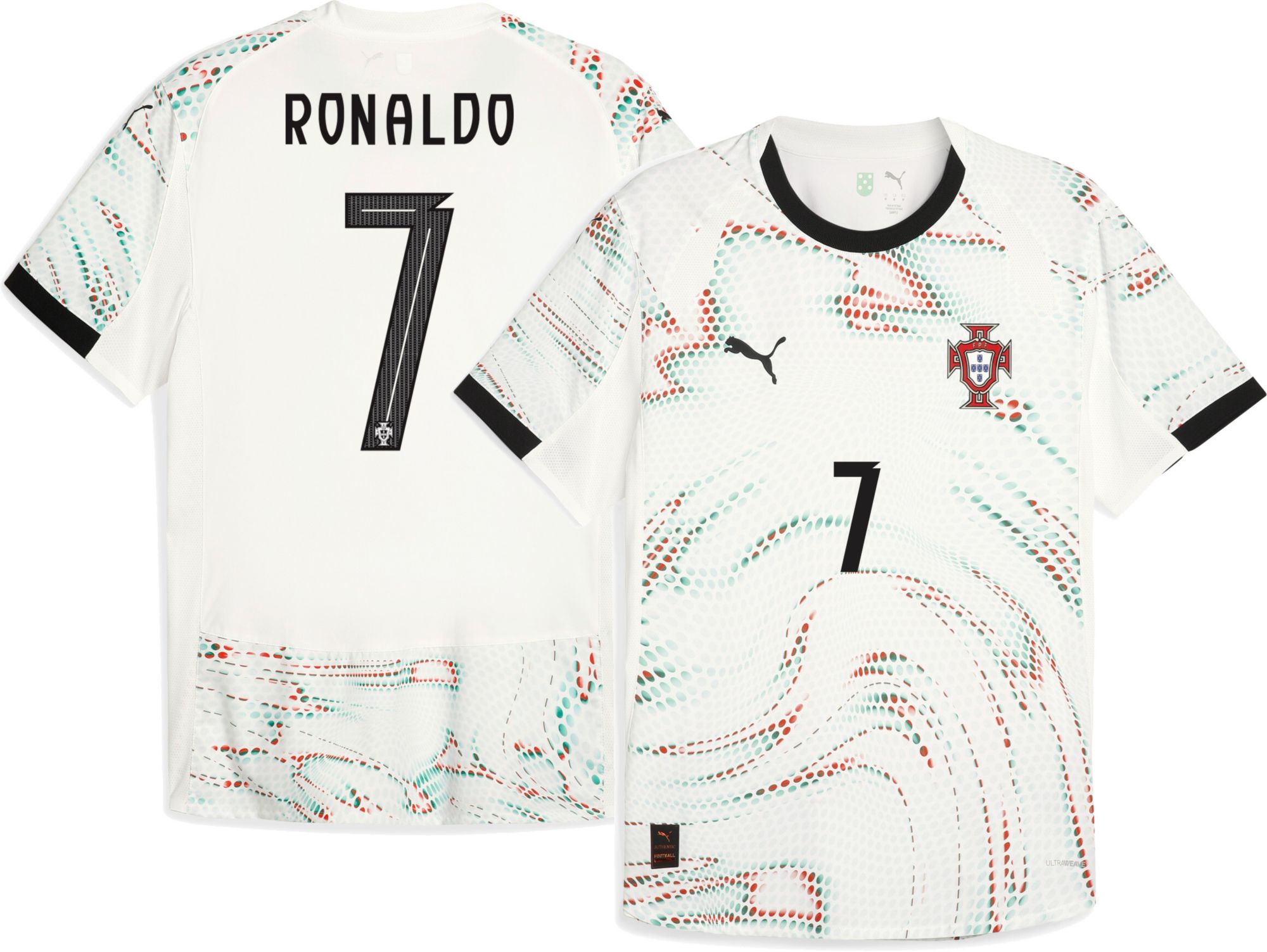 PUMA Adult Portugal Cristiano Ronaldo #7 2025 Away Authentic Jersey