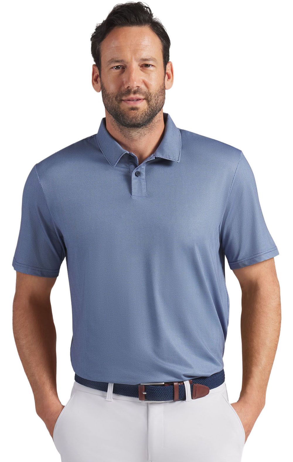 PUMA Men's CLOUDSPUN Birdseye Golf Polo