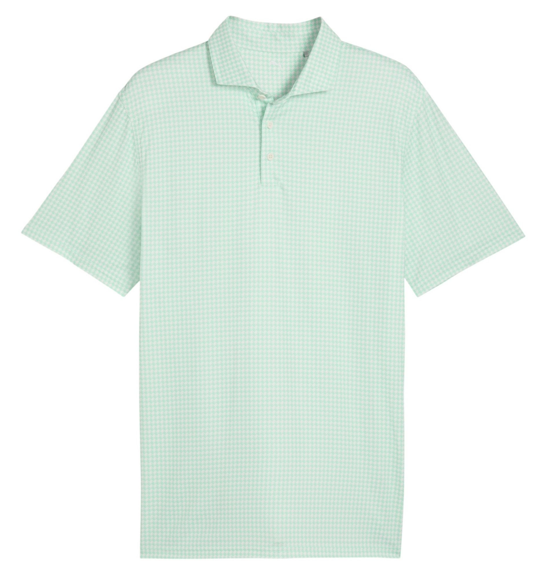 PUMA Men's CLOUDSPUN Mono Check Golf Polo