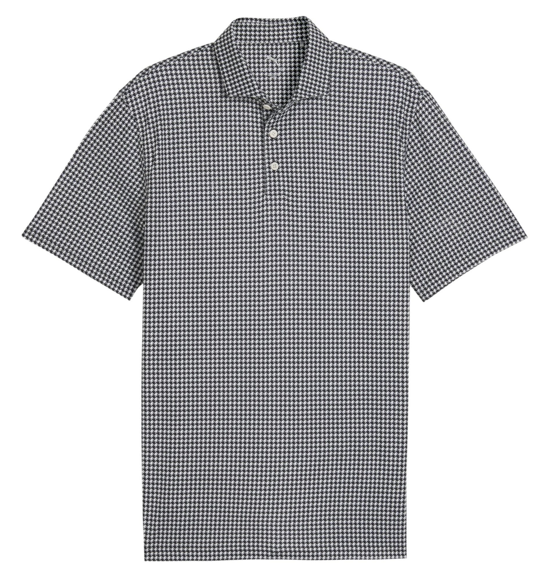 PUMA Men's CLOUDSPUN Mono Check Golf Polo