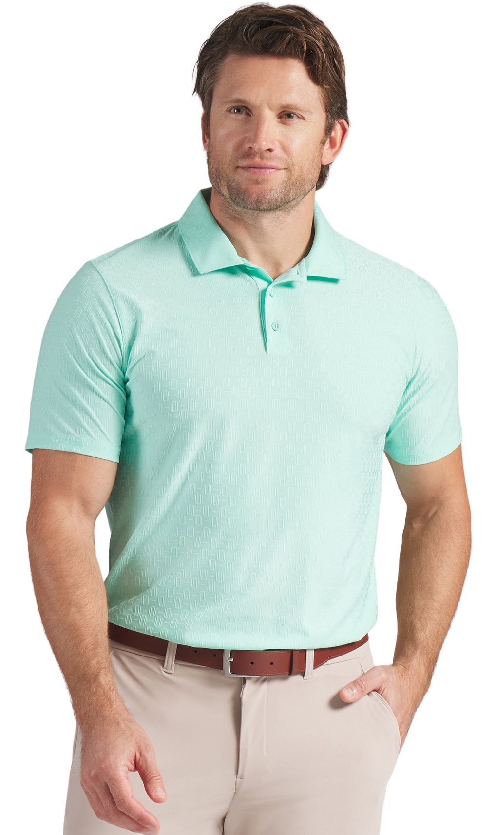 PUMA Men's MATTR Geode Golf Polo