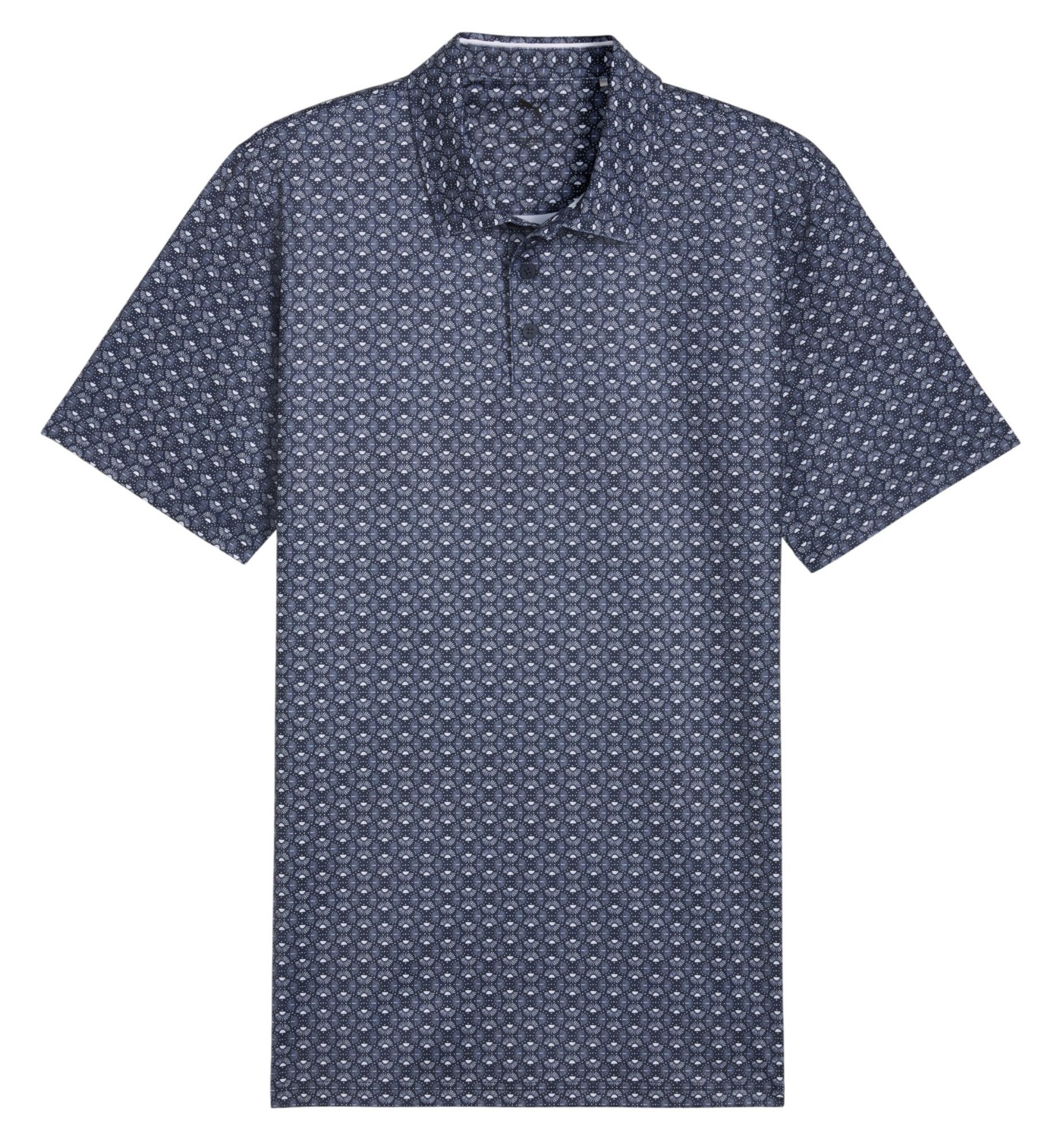PUMA Men's MATTR Scallop Golf Polo