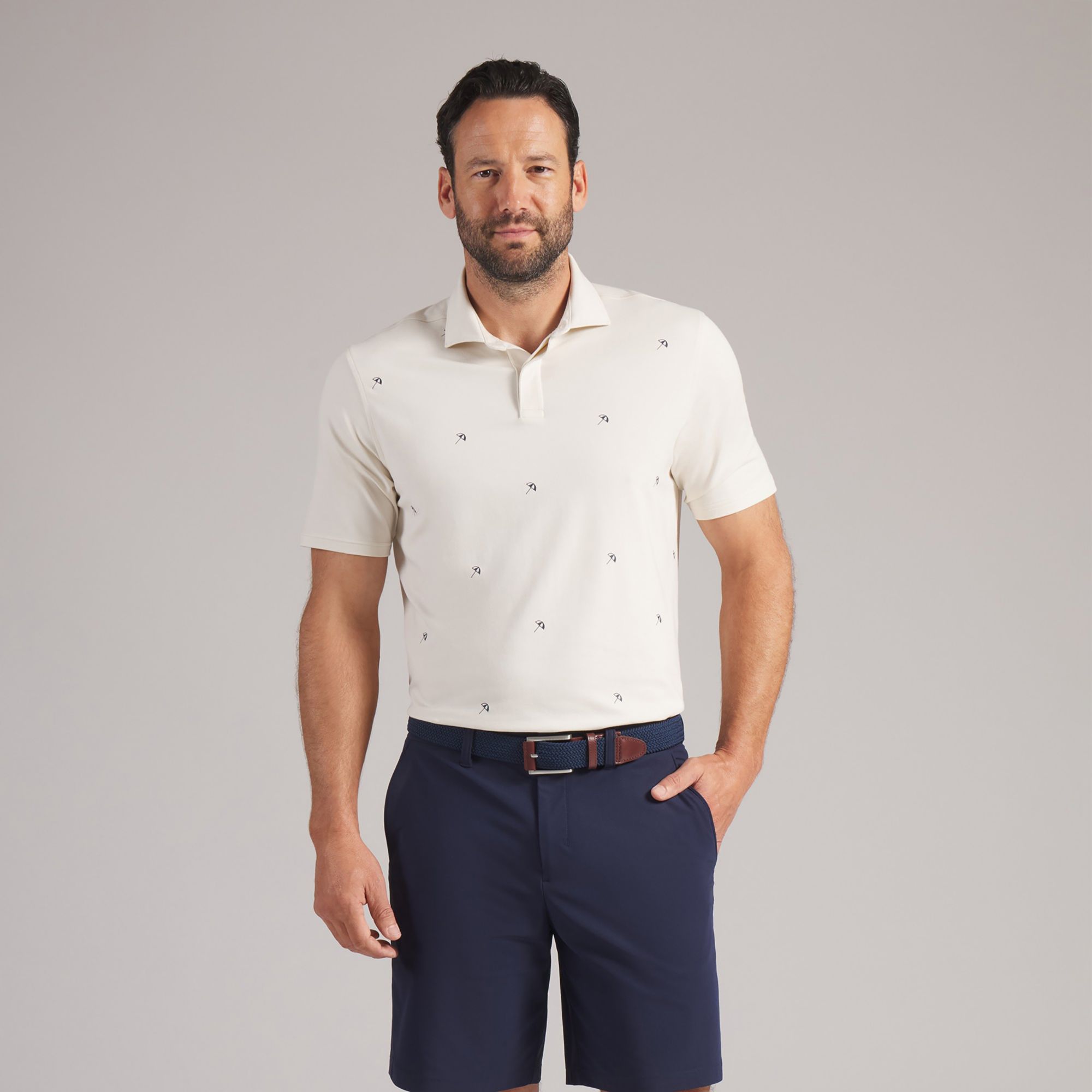 PUMA X Arnold Palmer Men's Modalon Umbrella Golf Polo