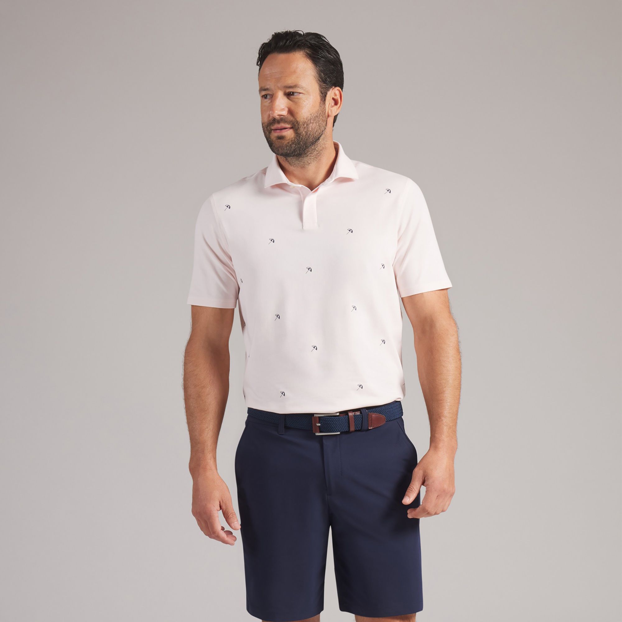PUMA X Arnold Palmer Men's Modalon Umbrella Golf Polo