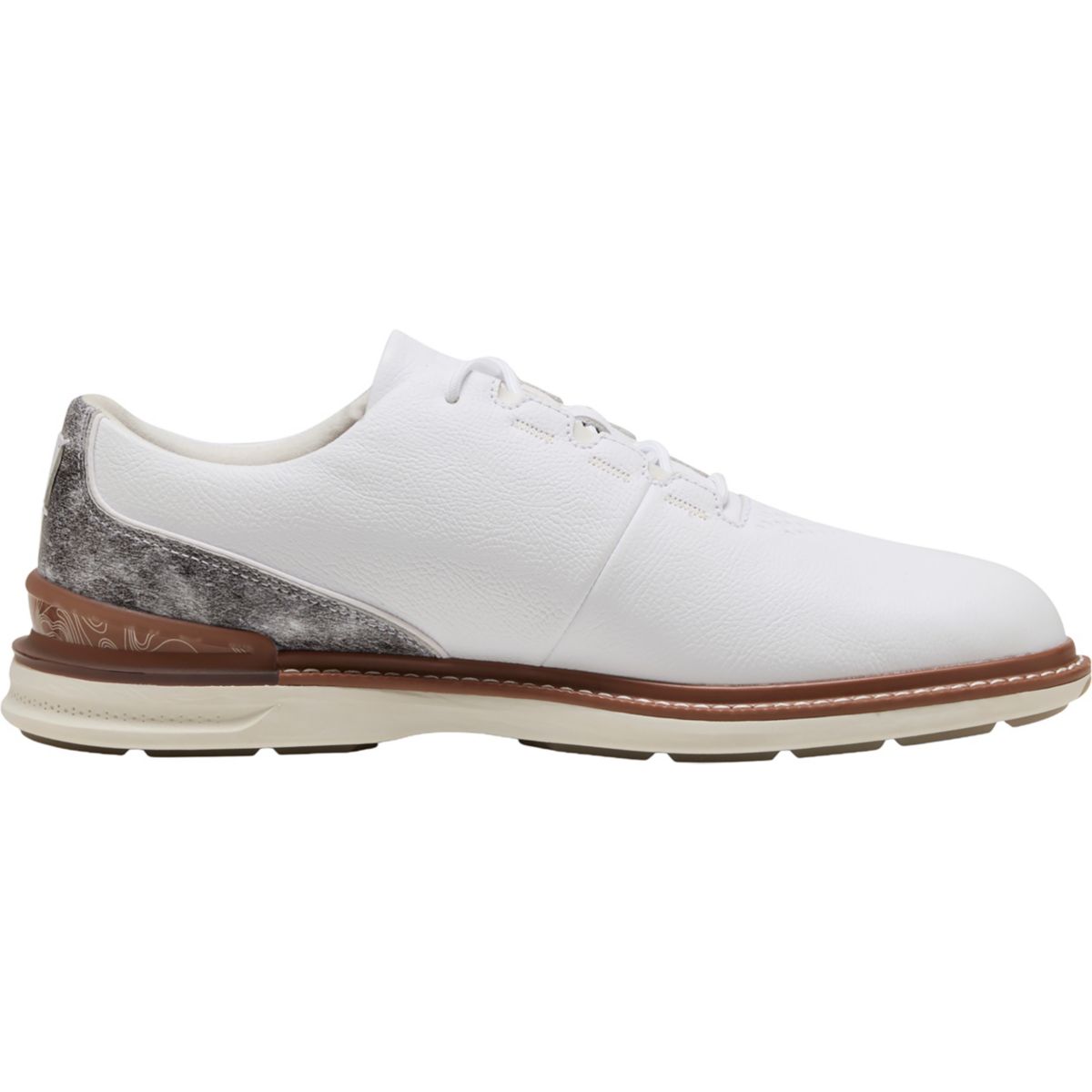 FootJoy Men\'s Superlite White and Brown Golf Shoes FootJoy Mens SUPERLITES Brown & White Golf Shoe sz 10 M  main image 3