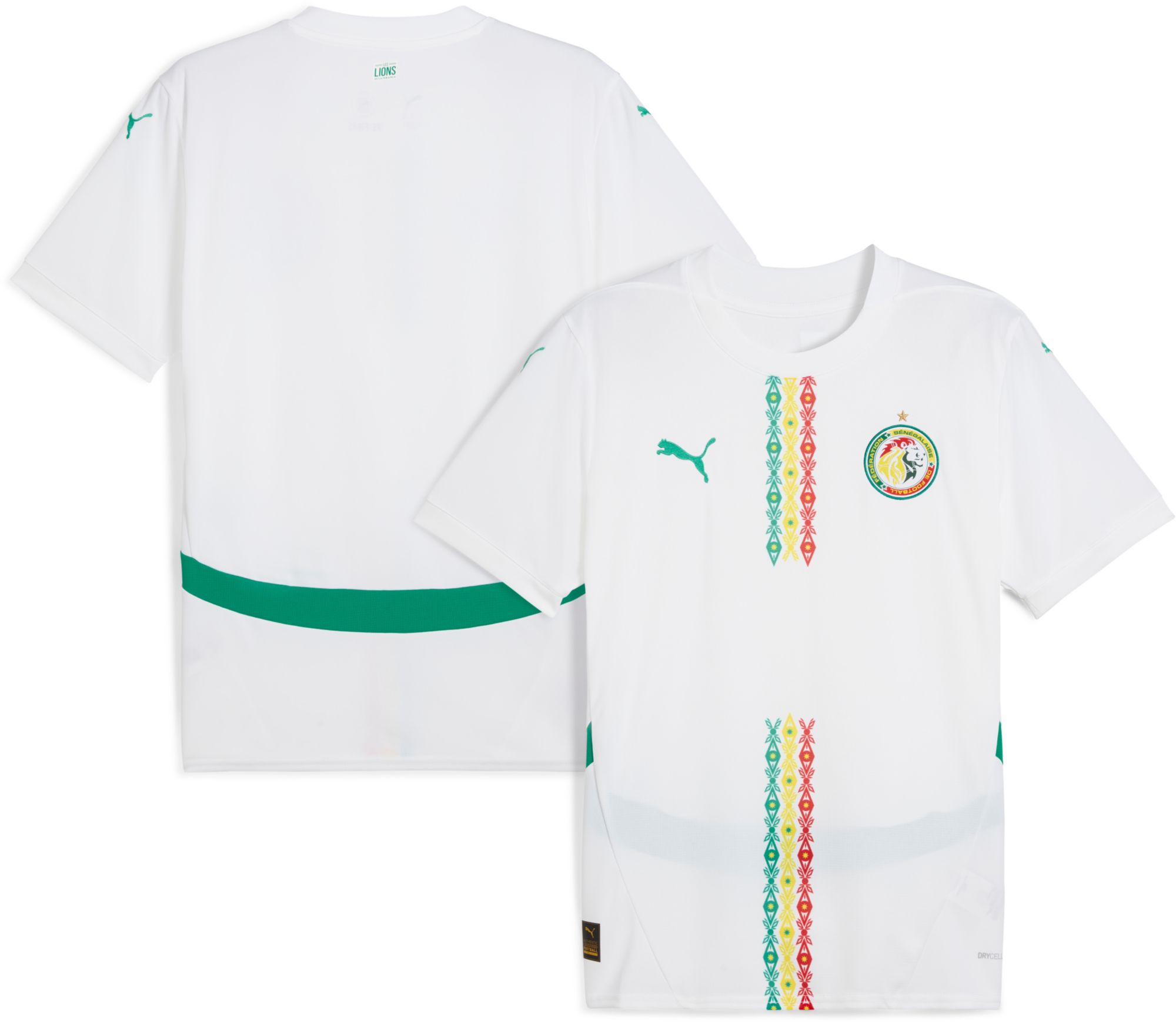 PUMA Men's Senegal White Home Replica Jersey