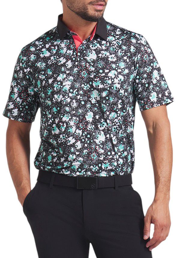 PUMA Men's CLOUDSPUN Abstract Camo Golf Polo