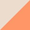 White/Orange