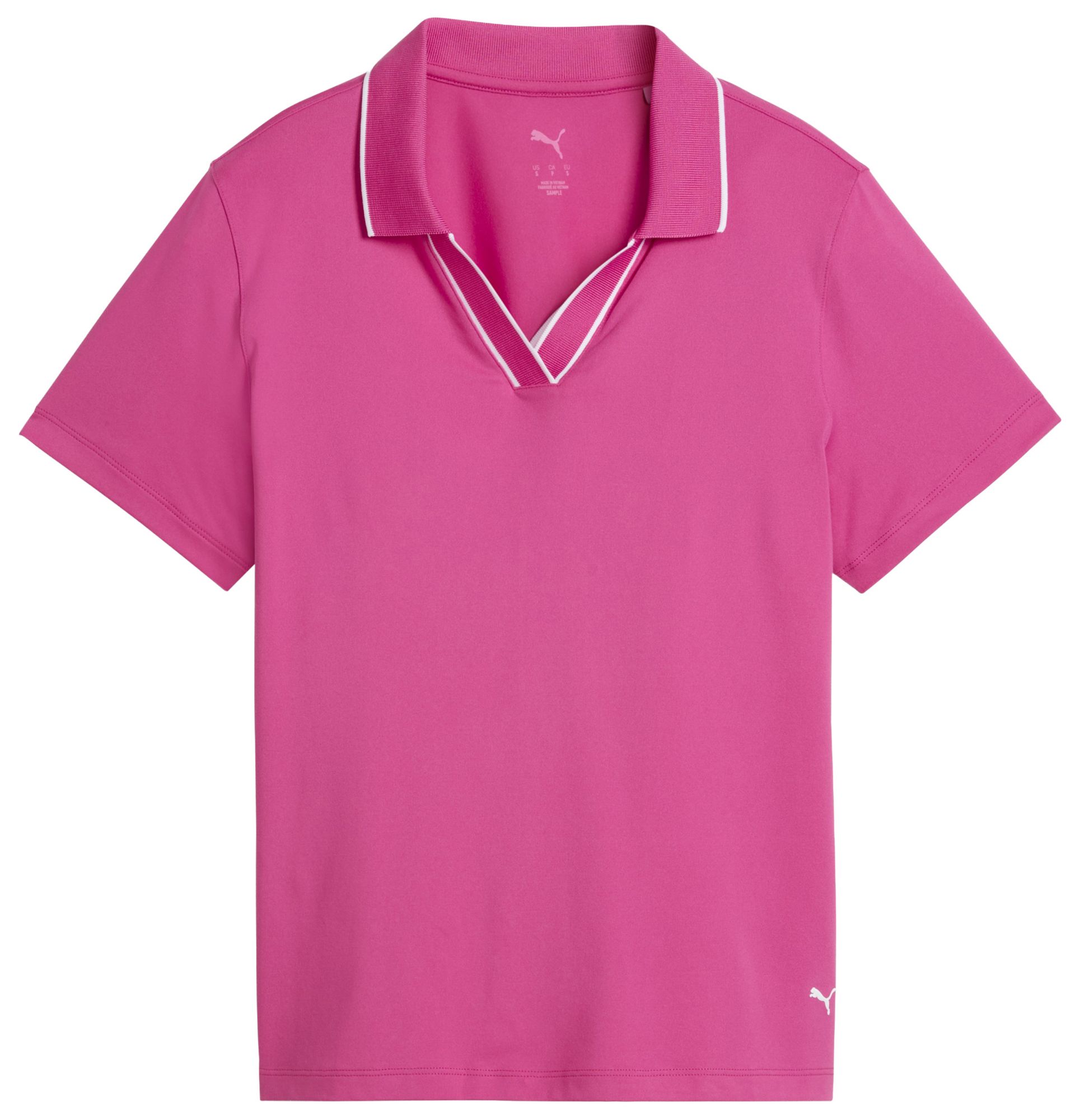 PUMA Women's CLOUDSPUN Essential Short Sleeve Golf Polo