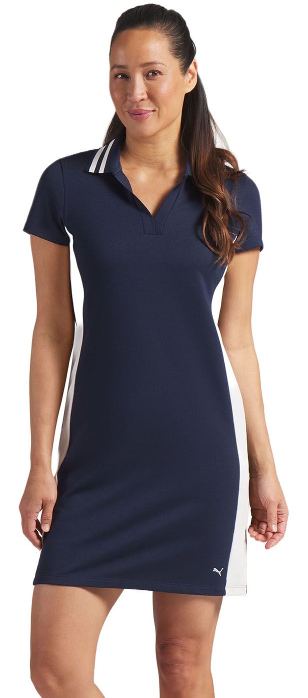 PUMA Women's Pique Short Sleeve Golf Dress