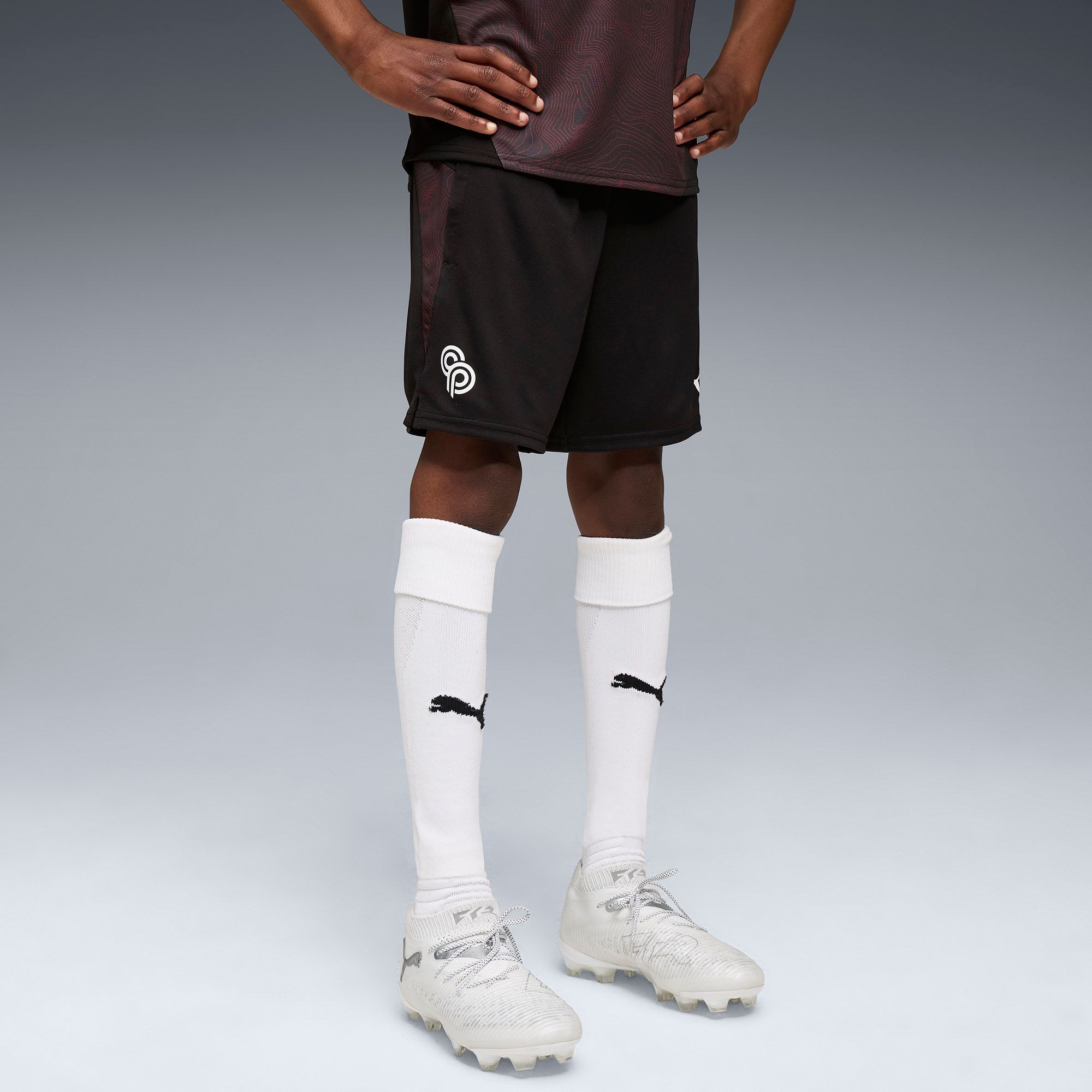 PUMA Youth Christian Pulisic Black Graphic Short