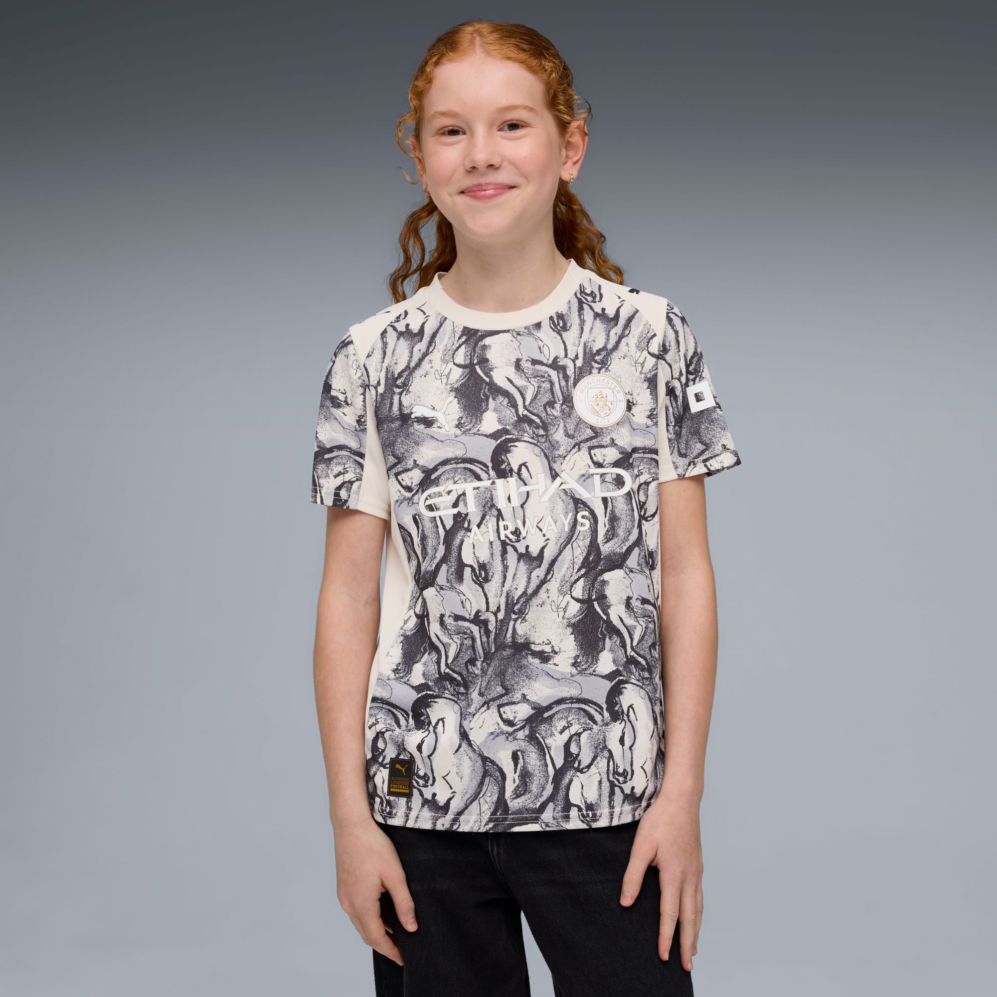 PUMA Youth Manchester City 2025-26 Year of the Horse Replica Jersey