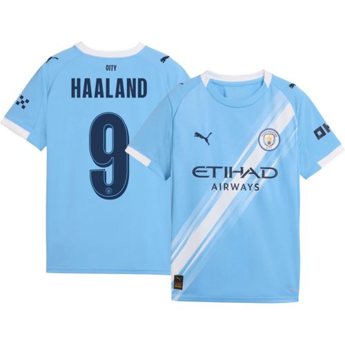 PUMA Adult Manchester City Erling Haaland #9 2025-26 Home