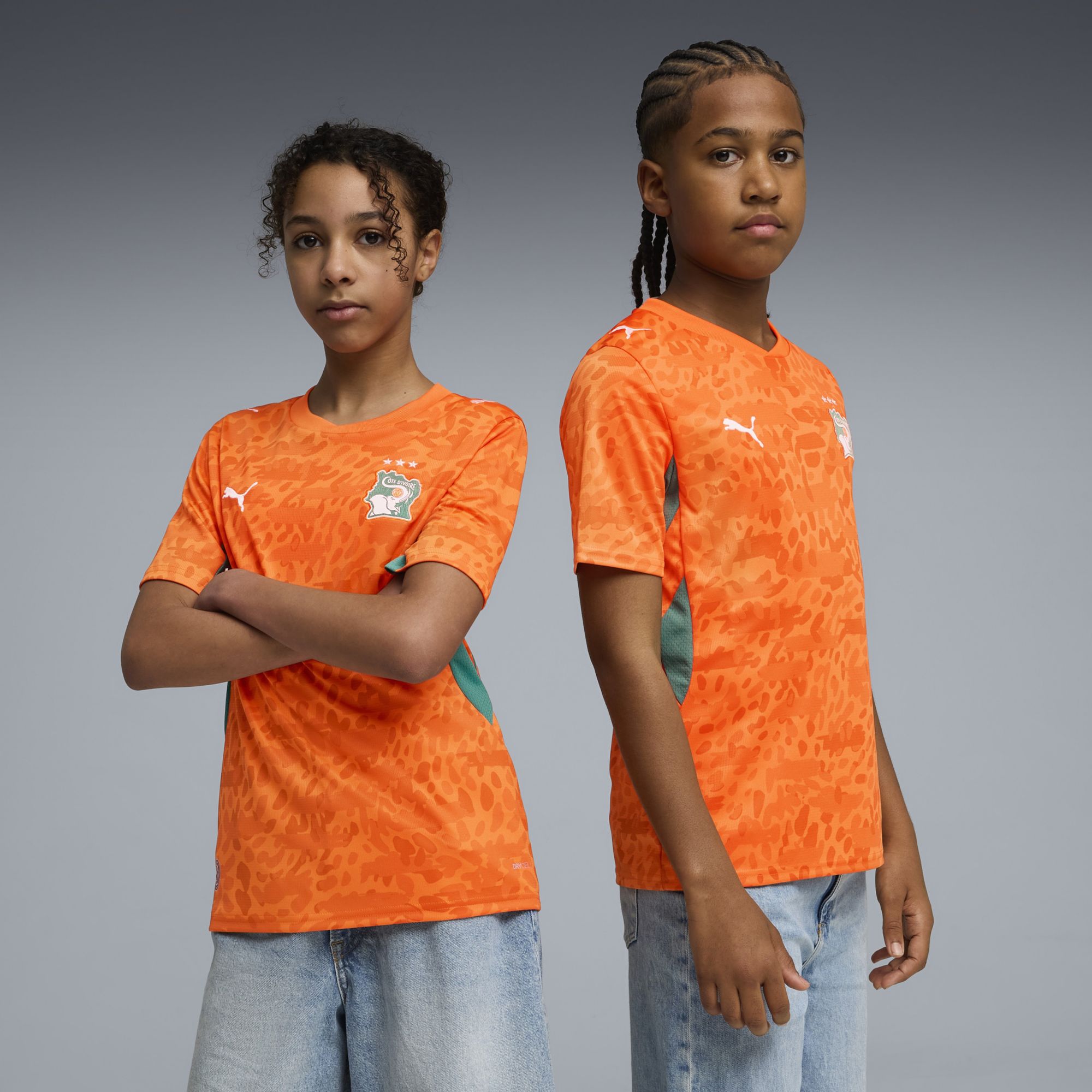 PUMA Youth Ivory Coast 2026 Home Replica Jersey