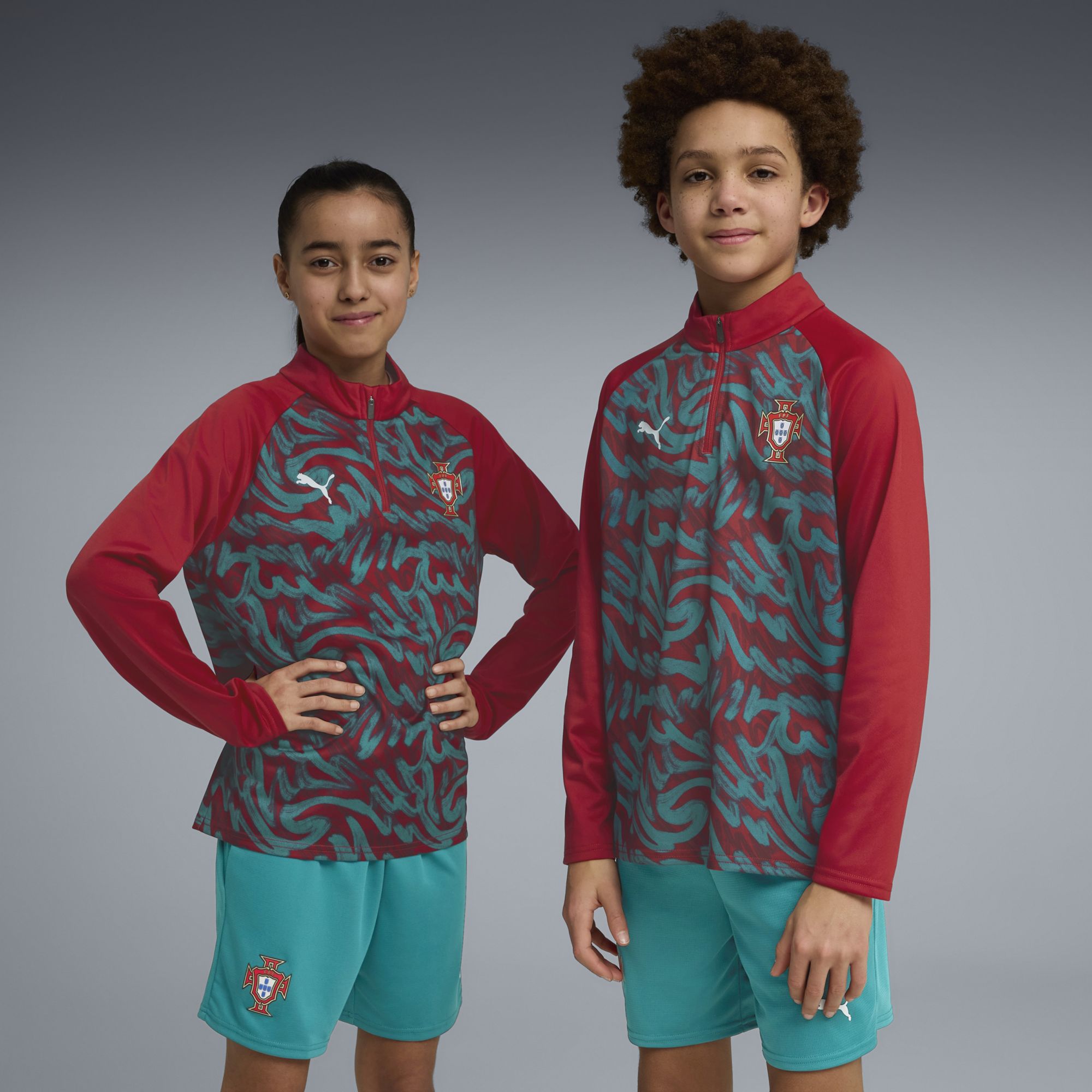 PUMA Youth Portugal 2026 Training Quarter-Zip Pullover