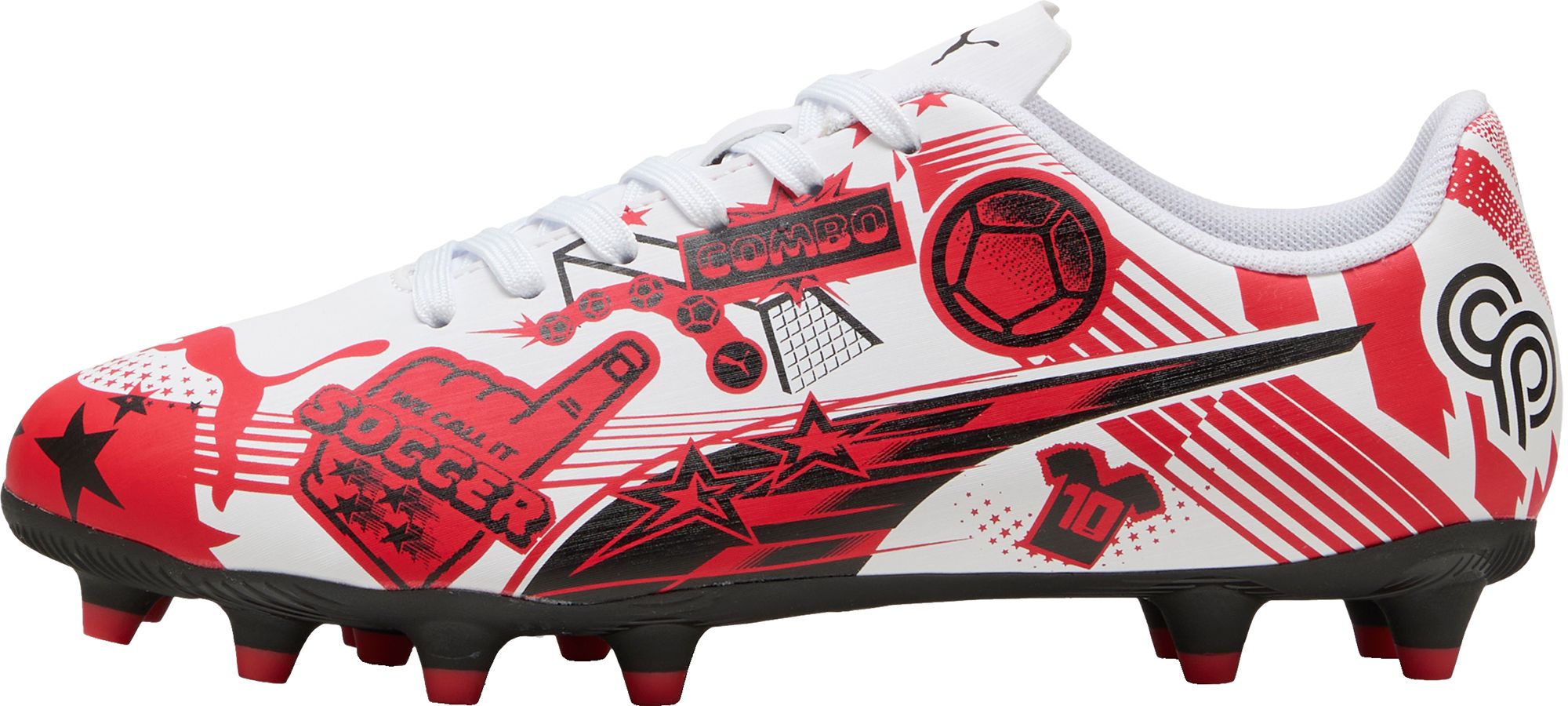 PUMA Kids' Ultra 6 Play CP Legacy FG/AG Soccer Cleats