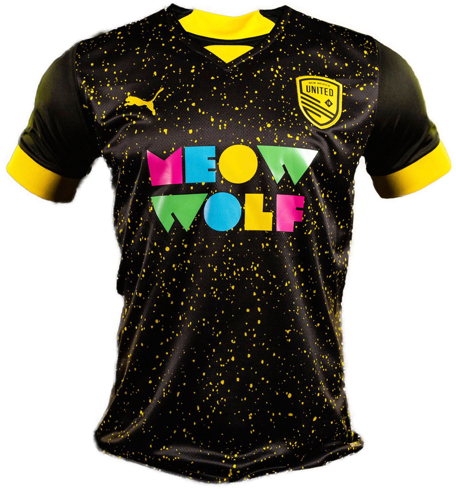 PUMA Youth New Mexico United 2025 Black Home Replica Jersey