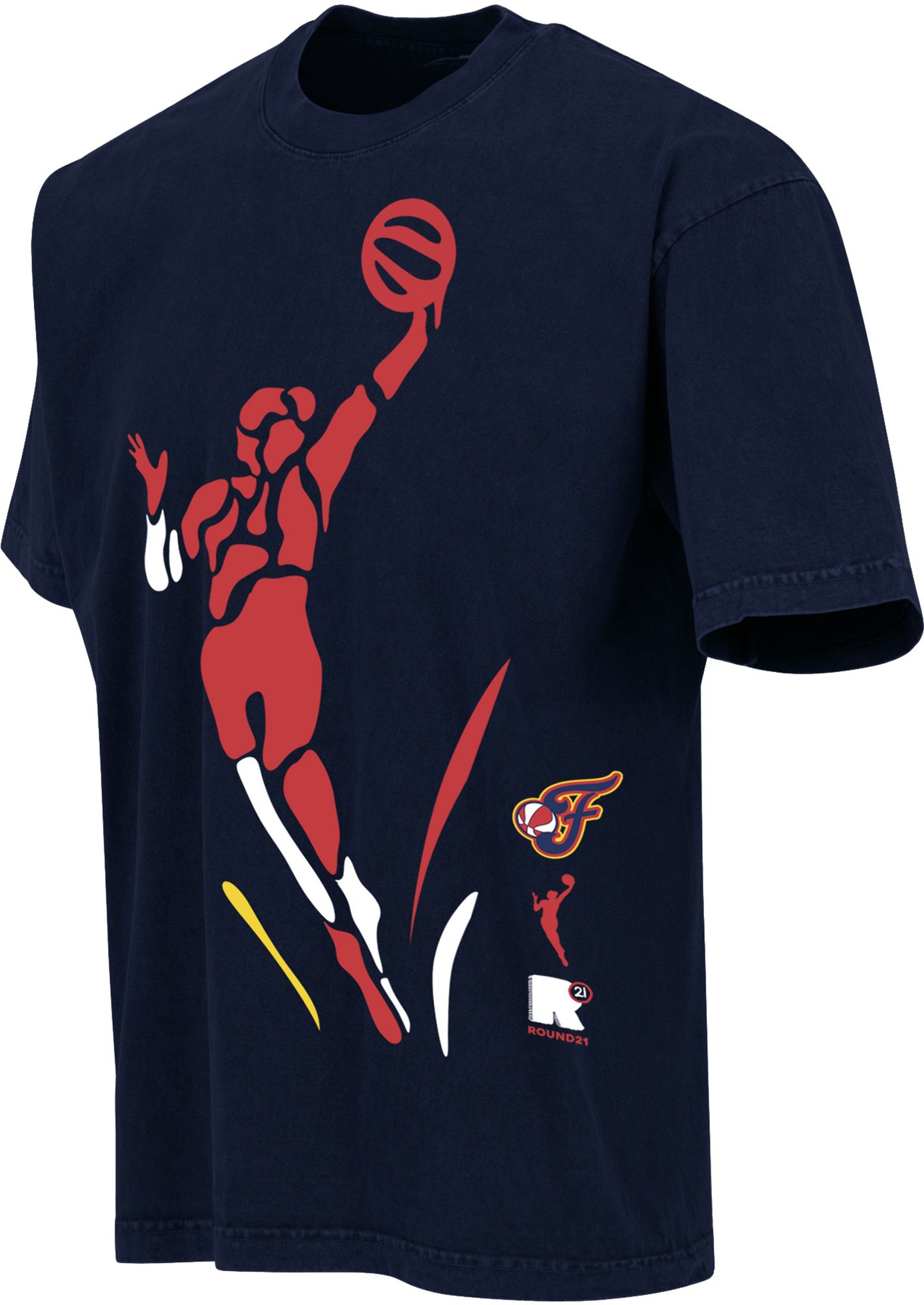 round21 Adult Indiana Fever Navy Victory Graphic T-Shirt