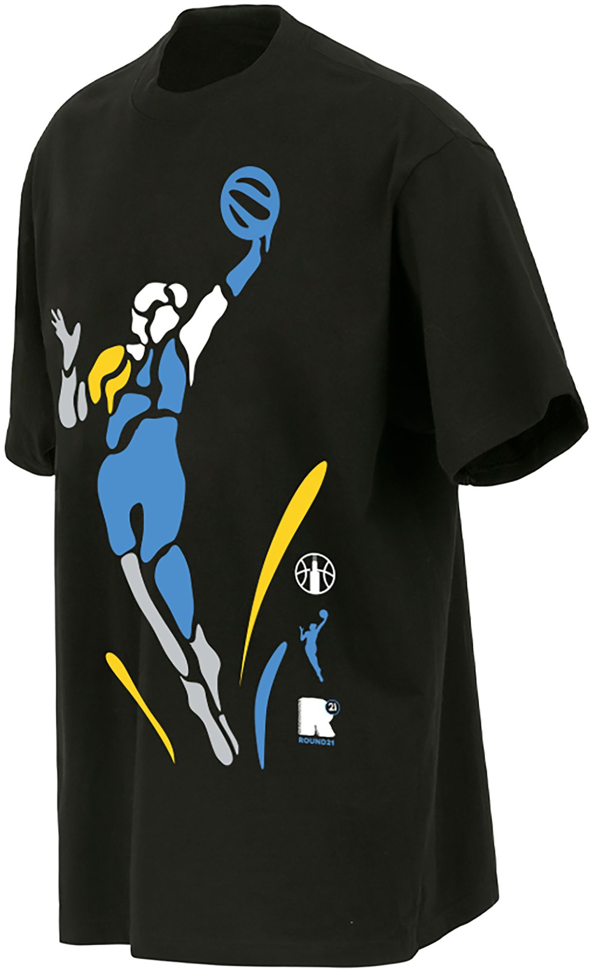 round21 Adult Chicago Sky Black Victory Graphic T-Shirt