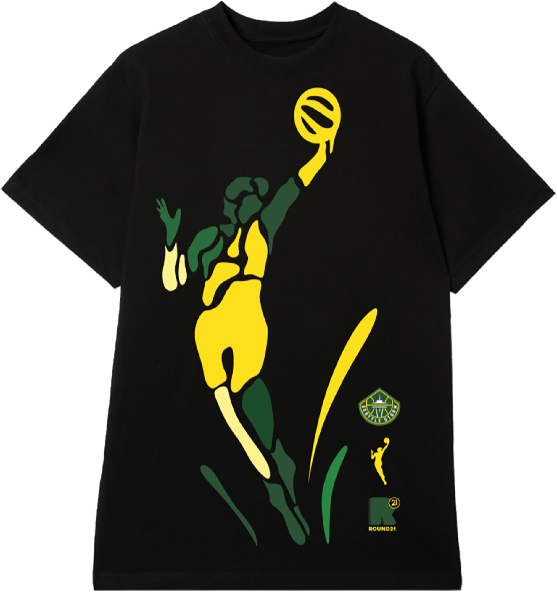 round21 Adult Seattle Storm Victory Black T-Shirt