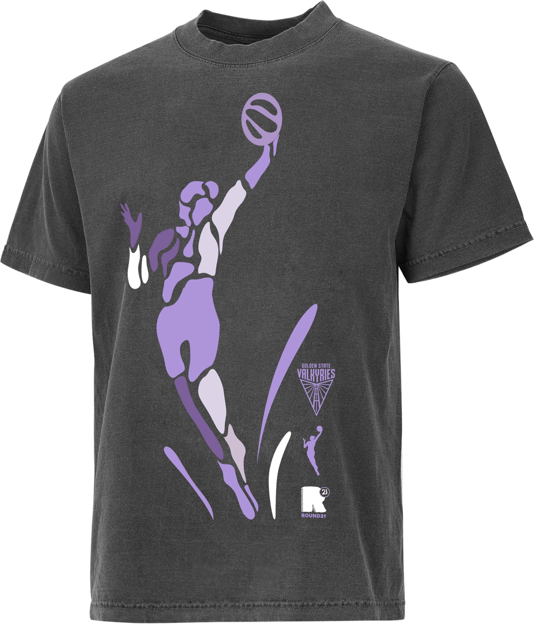 round21 Adult Golden State Valkyries Gray Victory Graphic T-Shirt