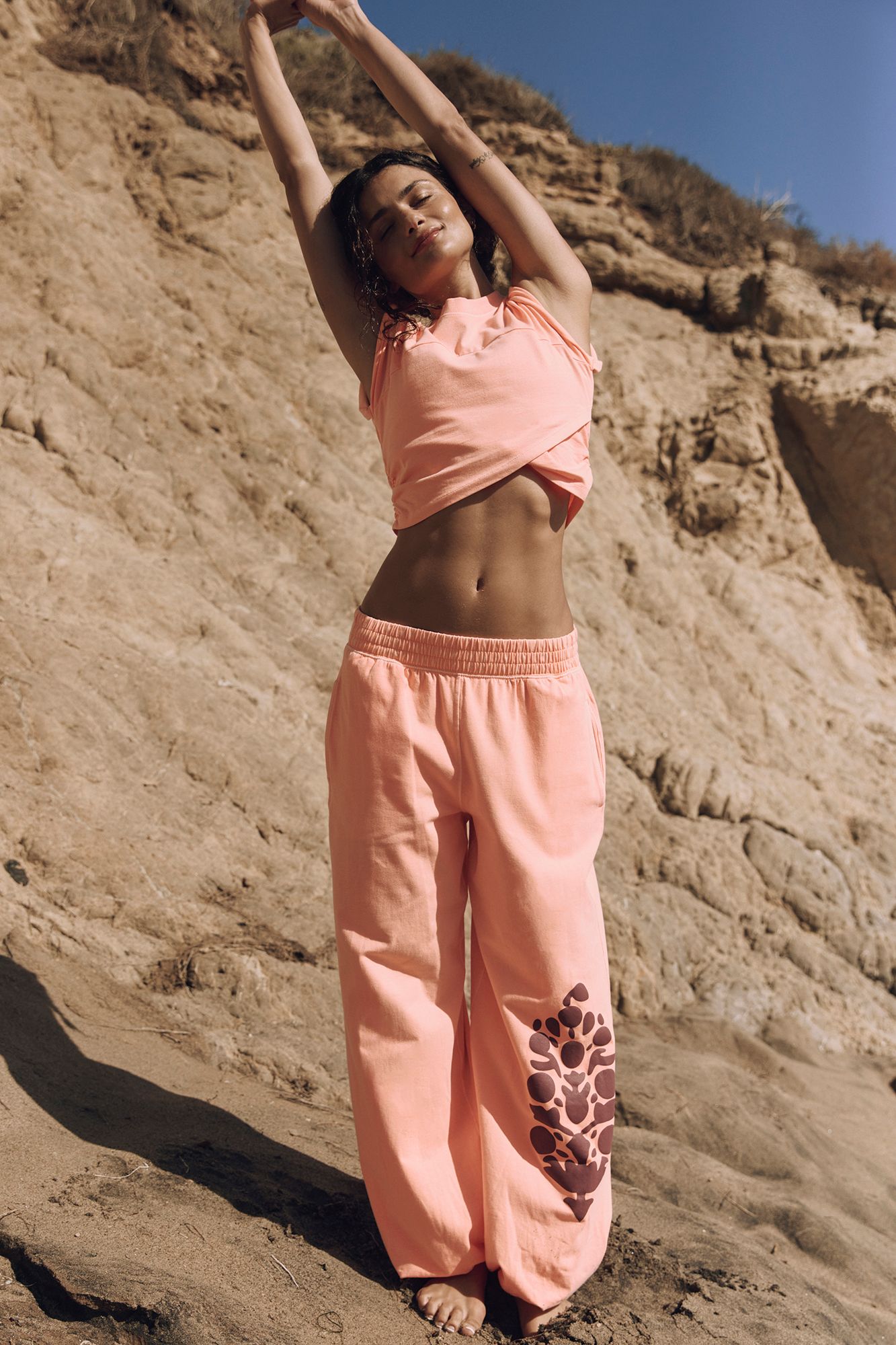 FP Movement Women's Hot Shot Logo Crossover 2-Piece Set