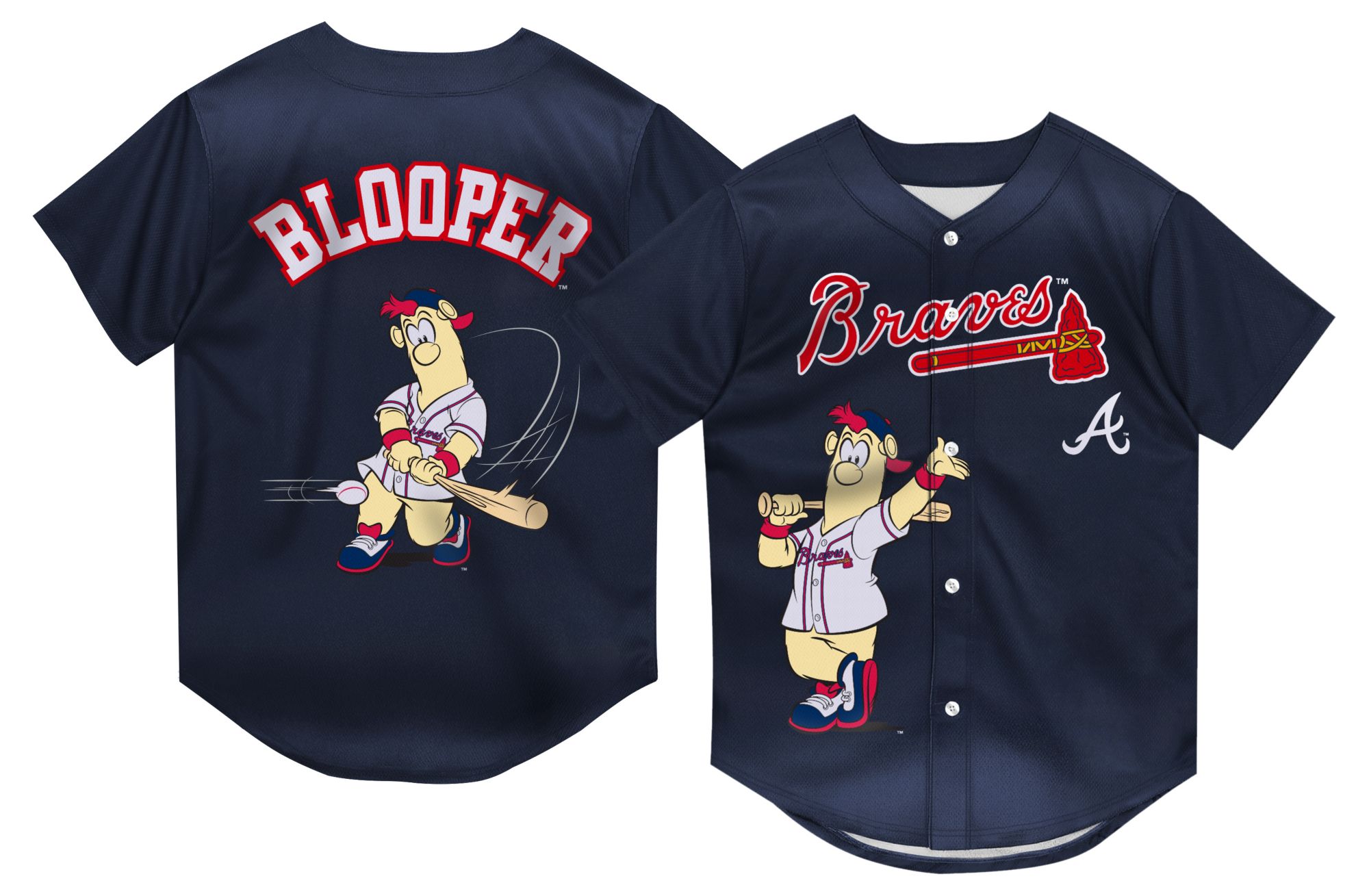 MLB Team Apparel Infant Atlanta Braves Mascot Jersey