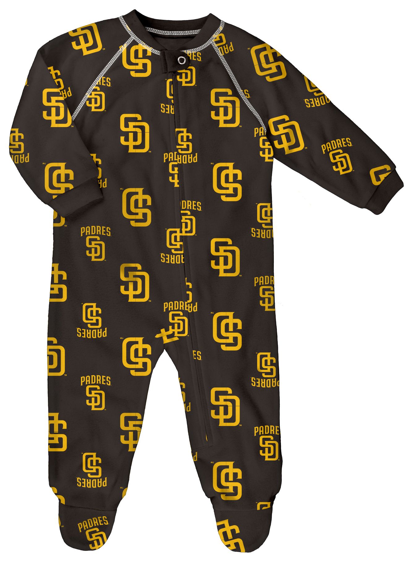 MLB Team Apparel Infant San Diego Padres Holiday Knit Coverall