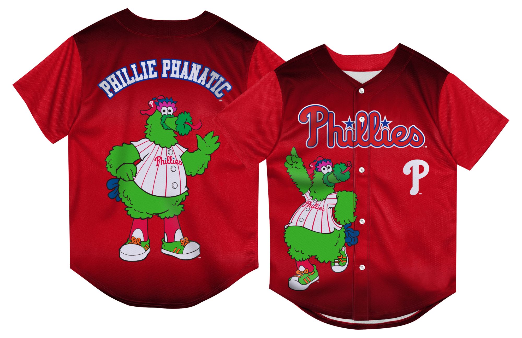 MLB Team Apparel Infant Philadelphia Phillies Mascot Jersey